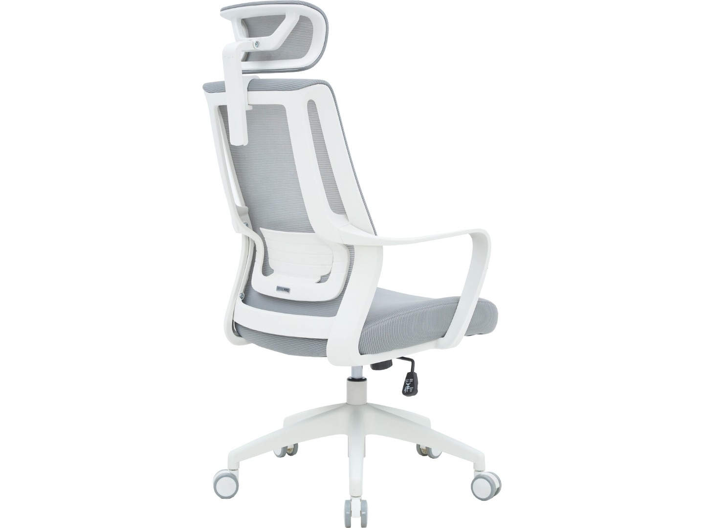 Крісло офісне OfficePro Harmony (OC310-W-LG-LG) White/Light Gray — фото 4