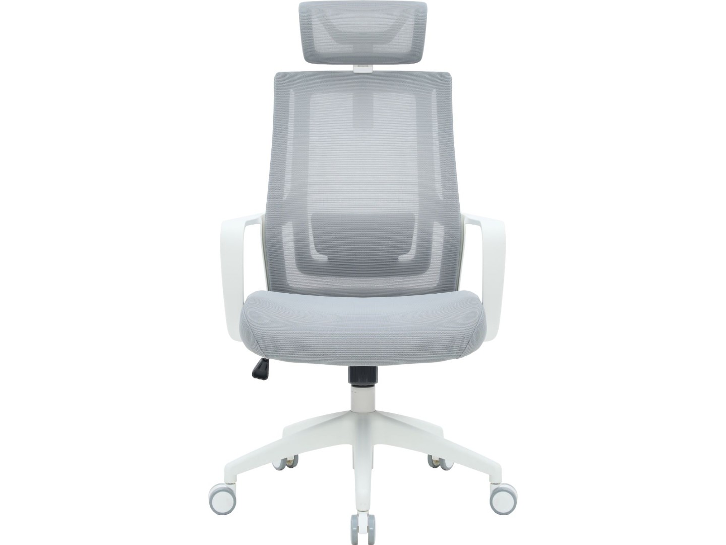Крісло офісне OfficePro Harmony (OC310-W-LG-LG) White/Light Gray — фото 1