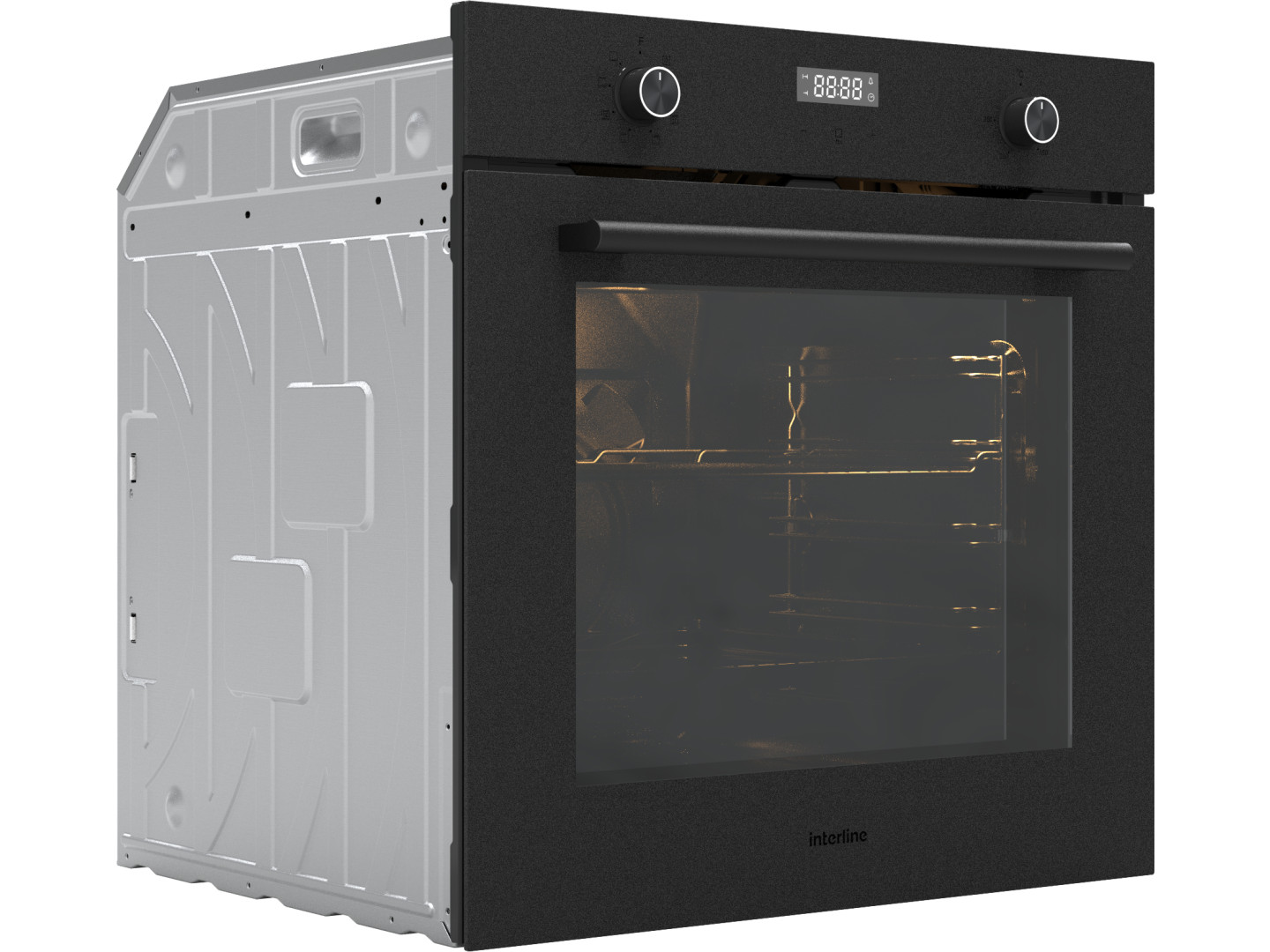 Комплект техніки Interline Духова шафа + Варильна поверхня Interline OEG 781 ETR BA Nano Matte + HGG 760 FGT BA Nano Matte — фото 16