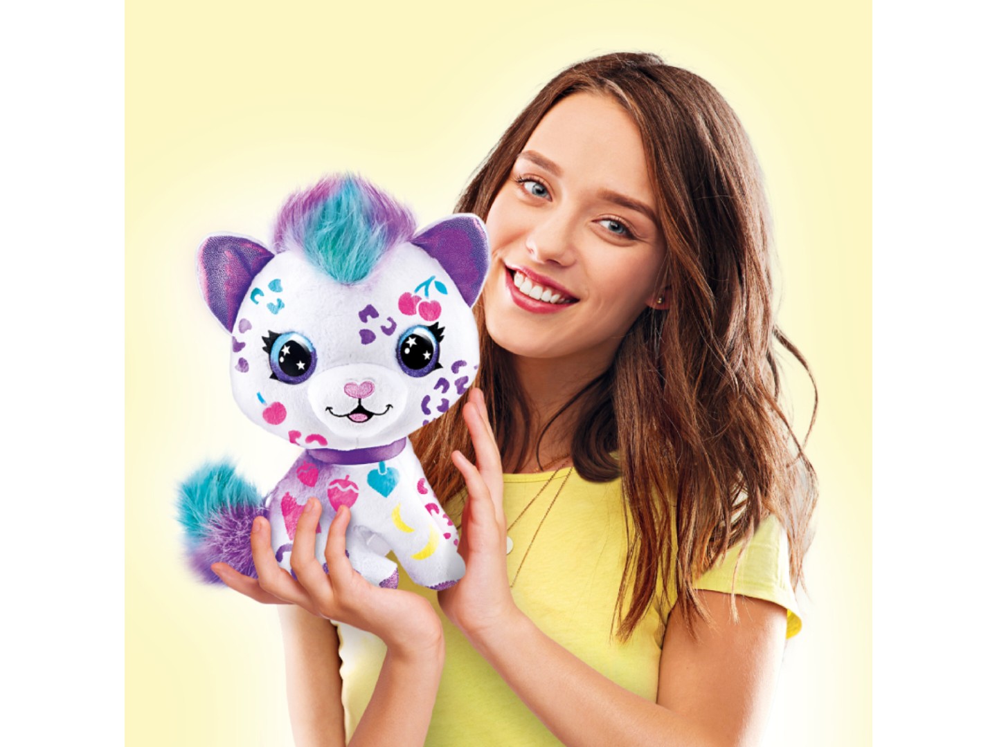 Набір для декупажу та розпису Canal Toys DIY AIRBRUSH PLUSH - Кошеня (OFG272/1) — фото 3