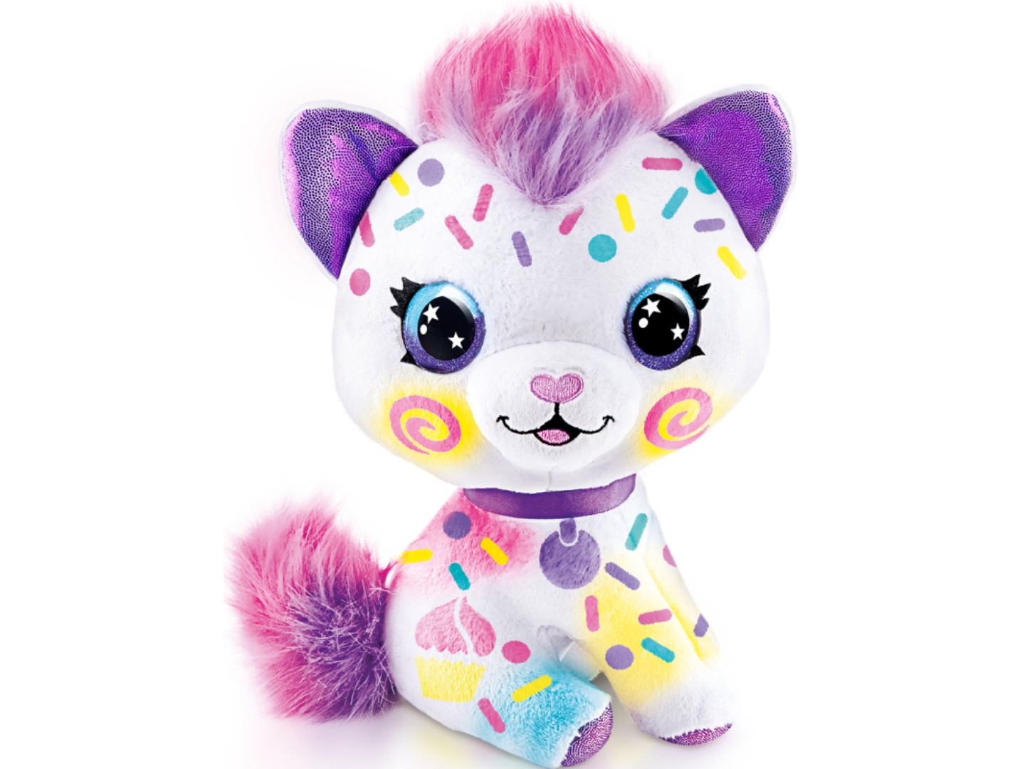 Набір для декупажу та розпису Canal Toys DIY AIRBRUSH PLUSH - Кошеня (OFG272/1) — фото 4