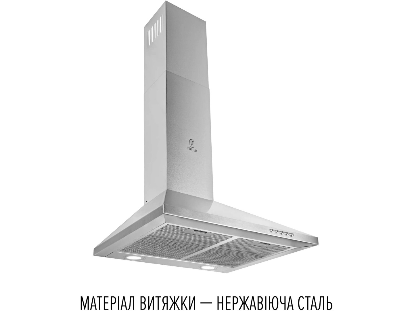 Витяжка декоративна Perfelli COSTA 5HM INOX — фото 2