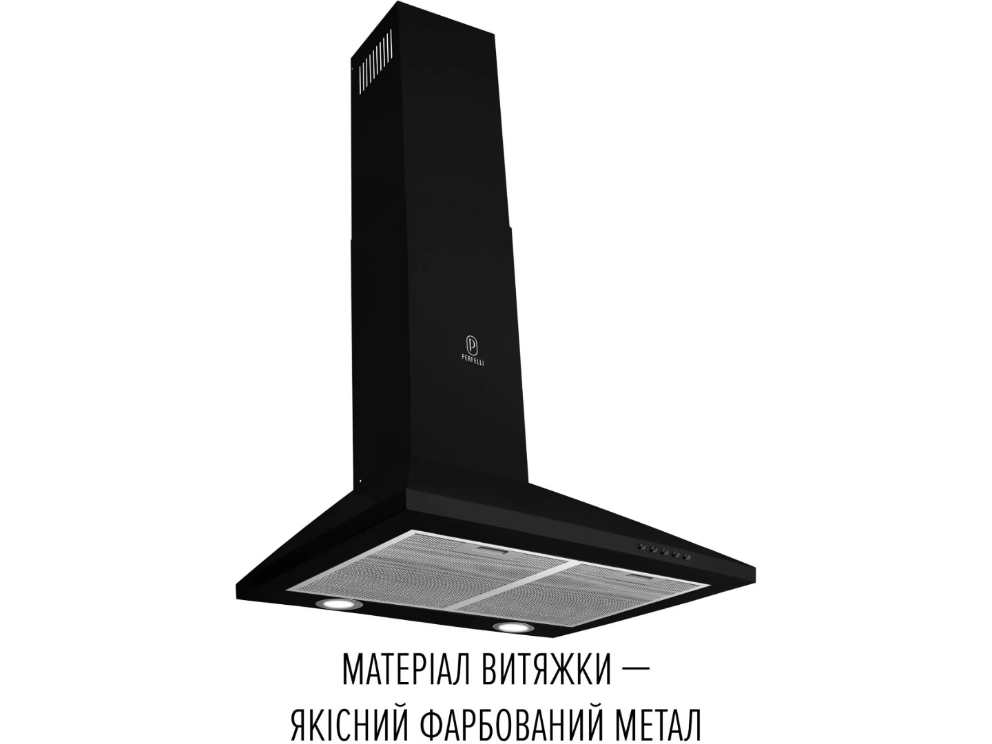 Витяжка декоративна Perfelli COSTA 5HM NERO — фото 3