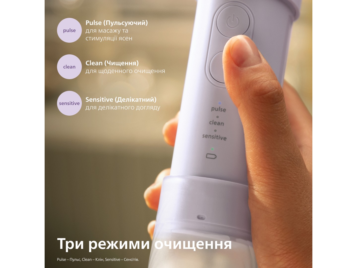 Іригатор Philips Sonicare HX3333/23 Compact Flosser 1000 — фото 5
