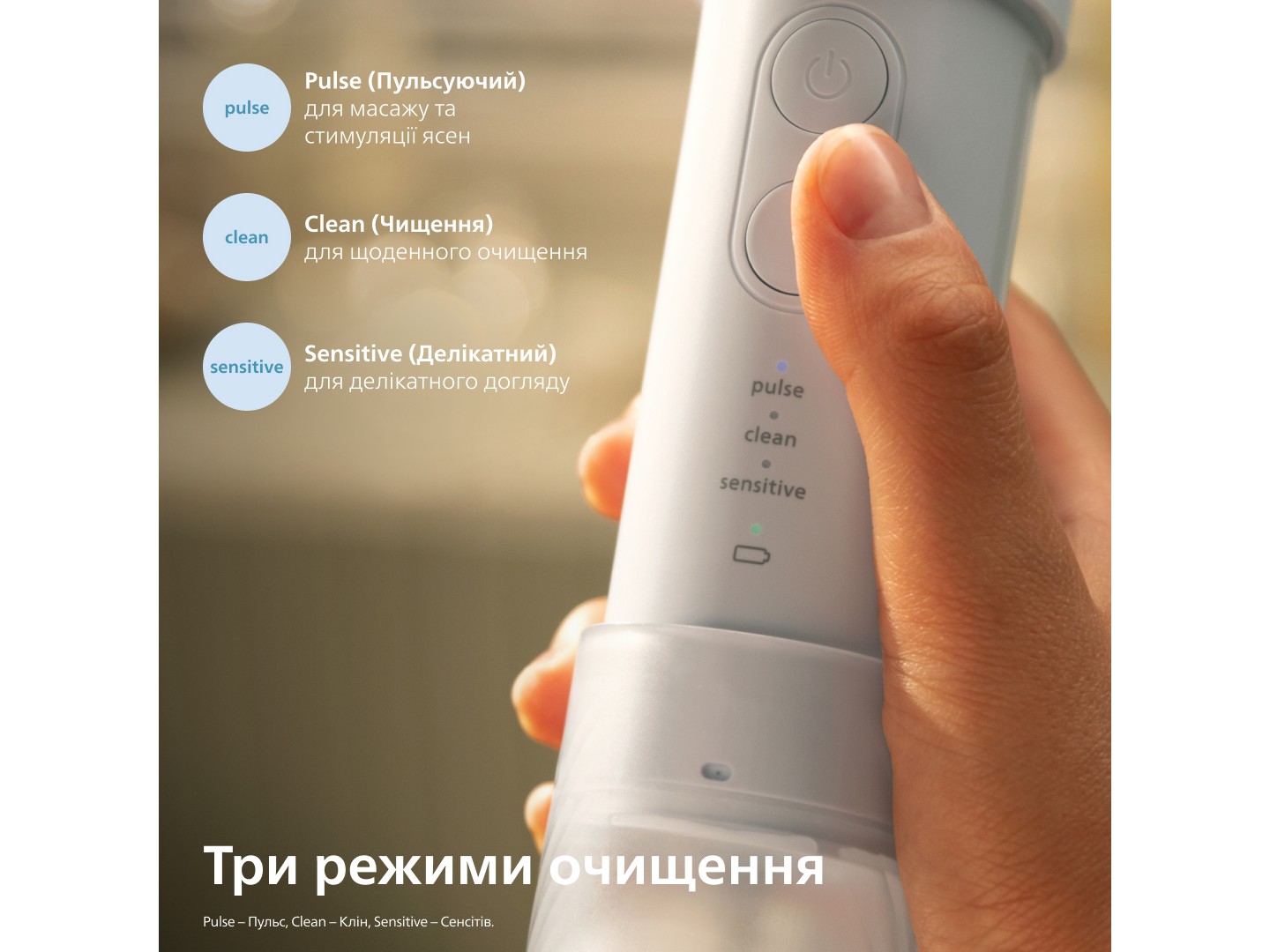 Іригатор Philips Sonicare HX3333/24 Compact Flosser 1000 — фото 5