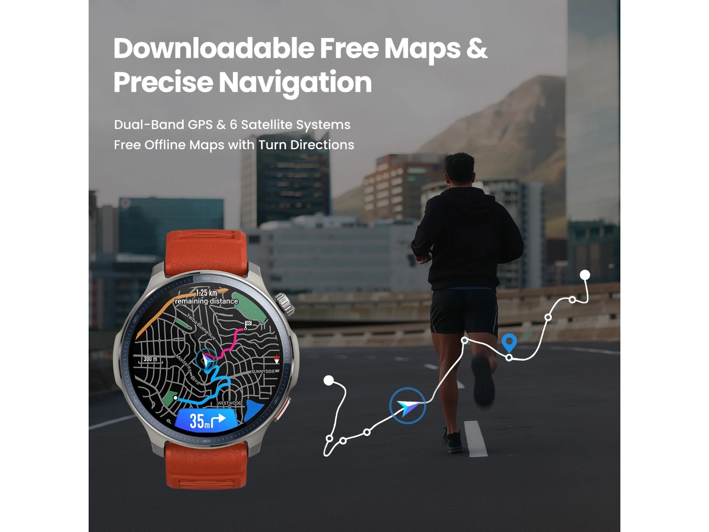 Смарт-годинник Amazfit Balance 2 Black — фото 5