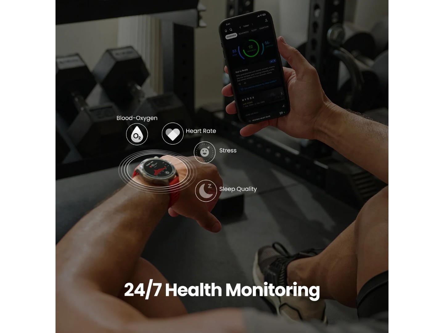 Смарт-годинник Amazfit Balance 2 Black — фото 4