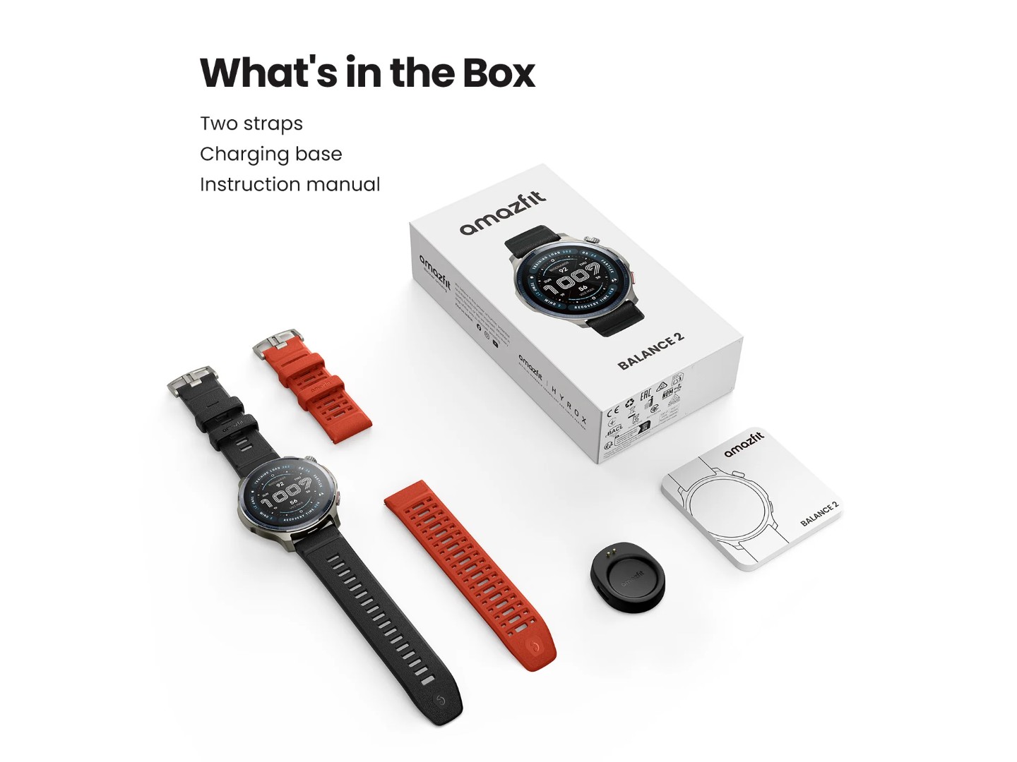 Смарт-годинник Amazfit Balance 2 Black — фото 11