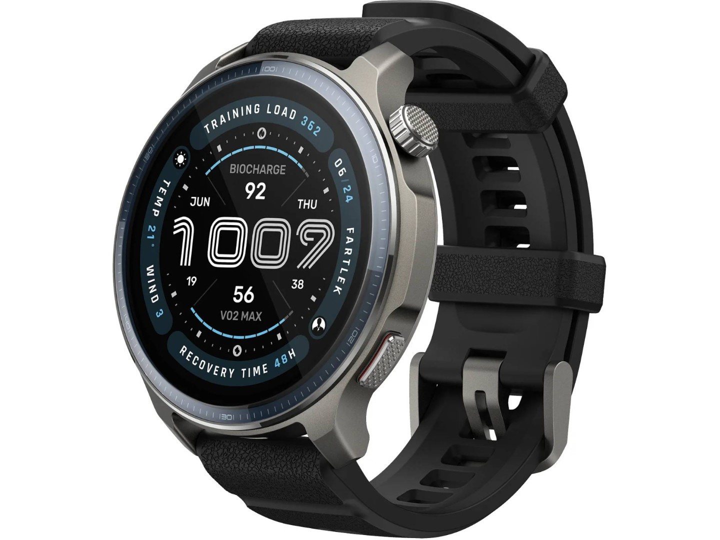 Смарт-годинник Amazfit Balance 2 Black — фото 1