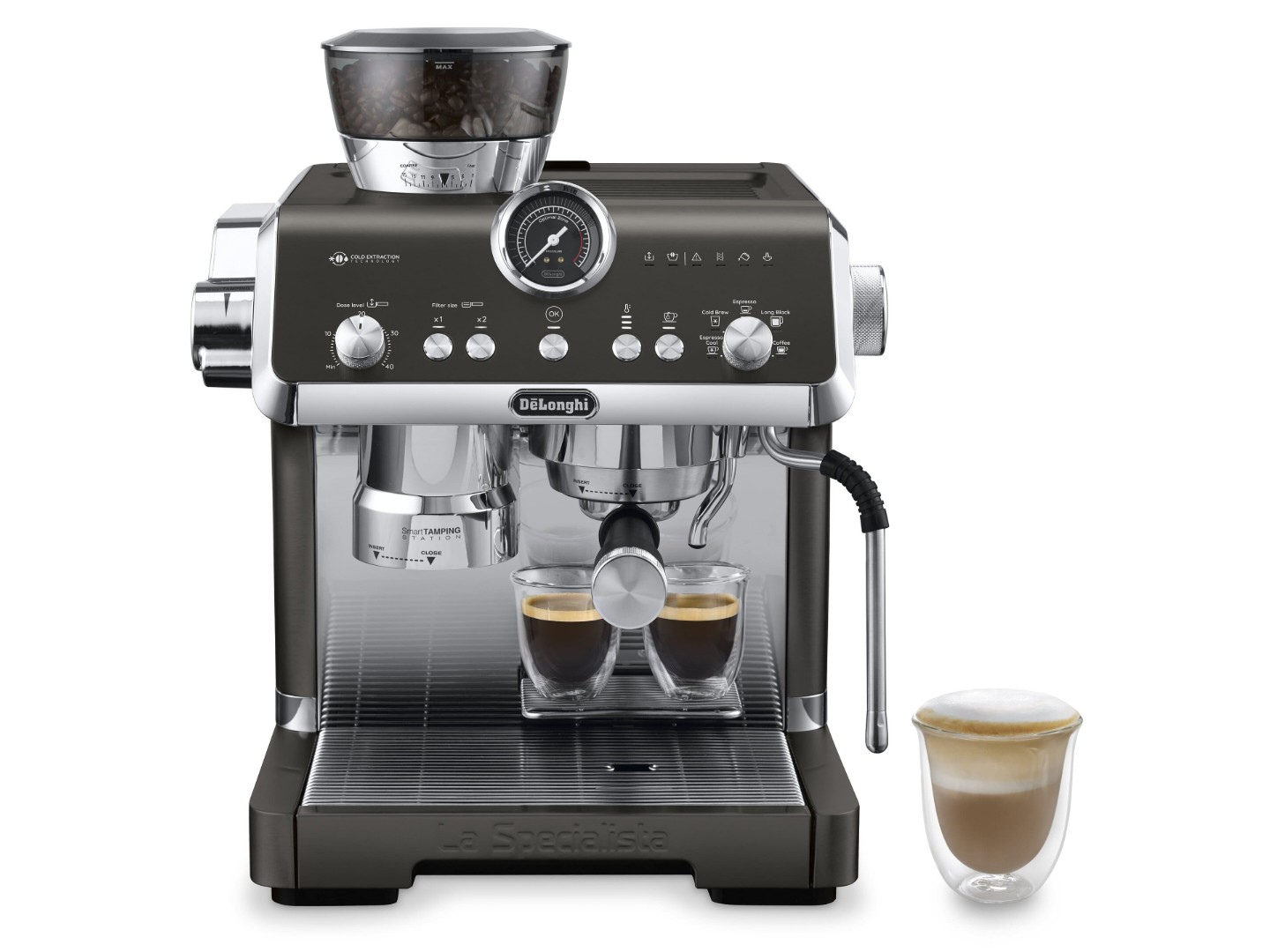 Кавоварка ріжкова Delonghi EC9555.BK La Specialista Opera — фото 13