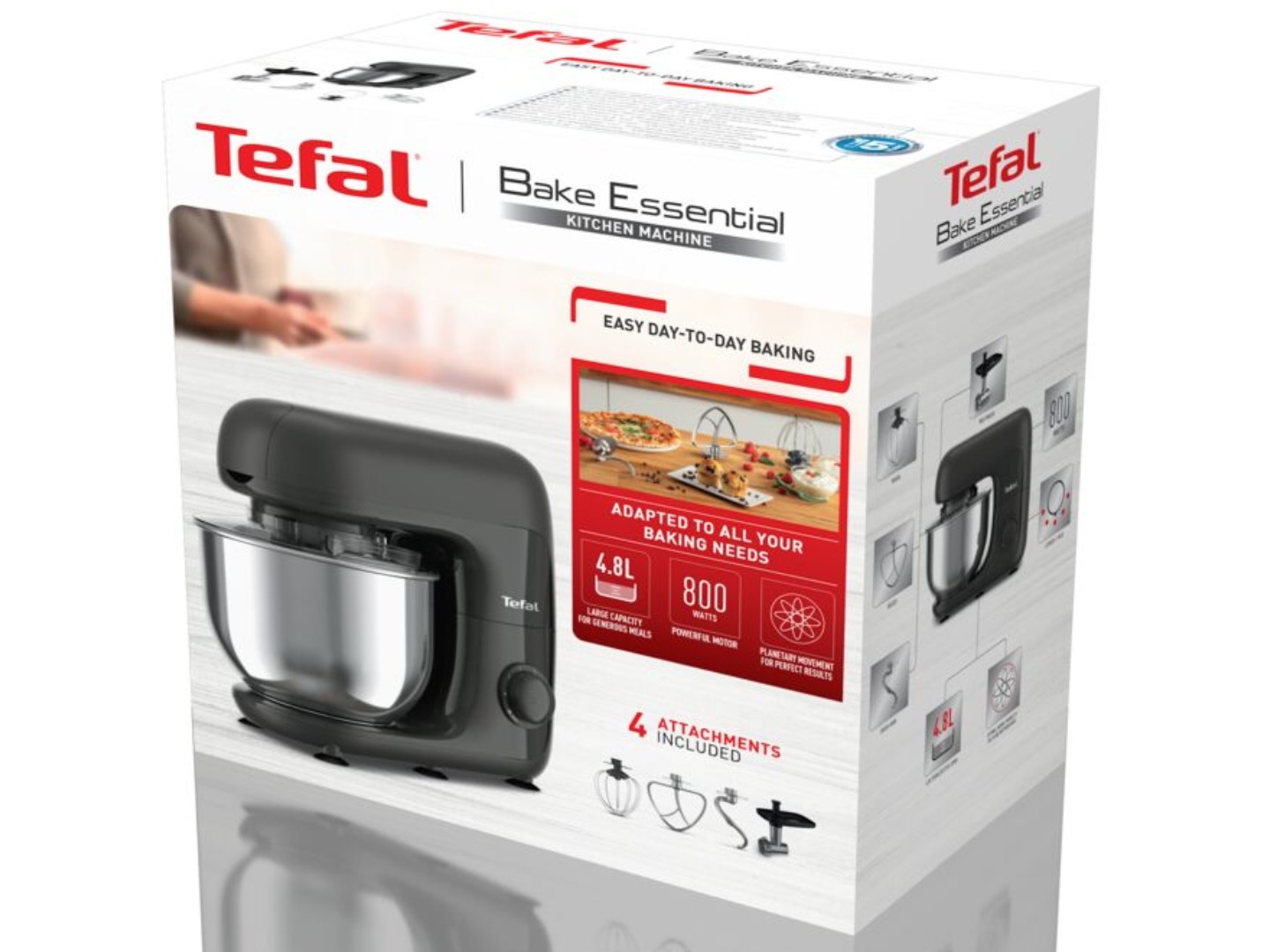 Планетарний міксер Tefal QB161H38 — фото 29