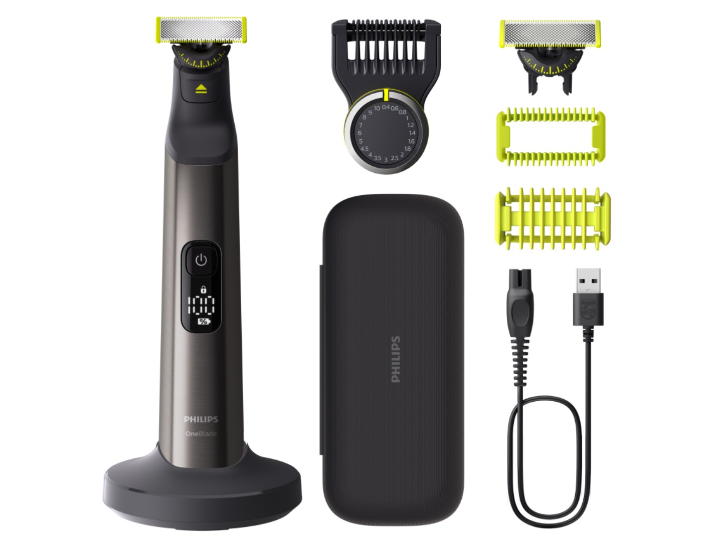 Електростанок Philips OneBlade Pro 360 QP6652/61 для обличчя та тіла — фото 1