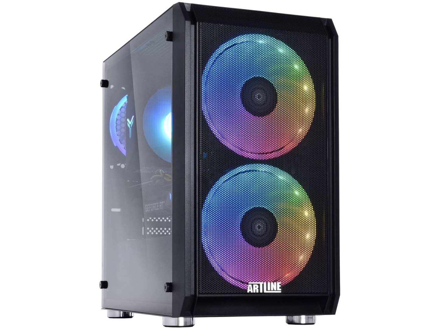 Системний блок QUBE QB Ryzen 5 5500 RTX 3050 8GB 1621 (Ryzen55500RTX30508GB1621)