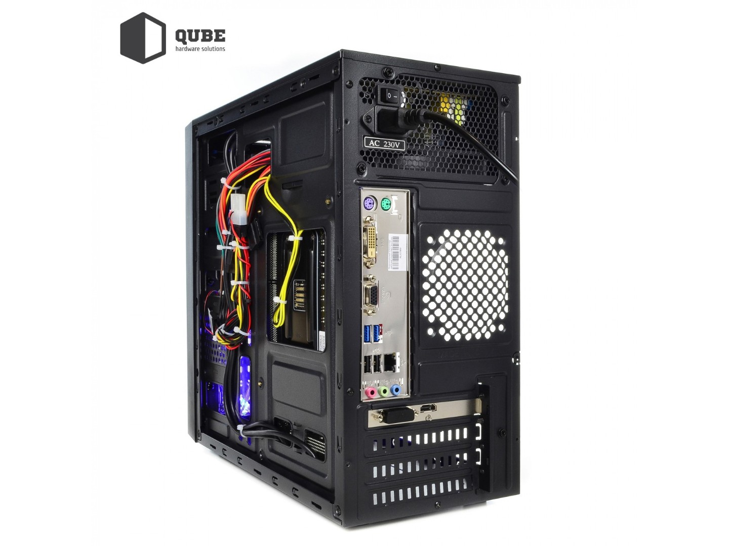 Системний блок QUBE QB Ryzen 5 5500 GT 1030 2GB 161 (Ryzen55500GT10302GB161) — фото 2