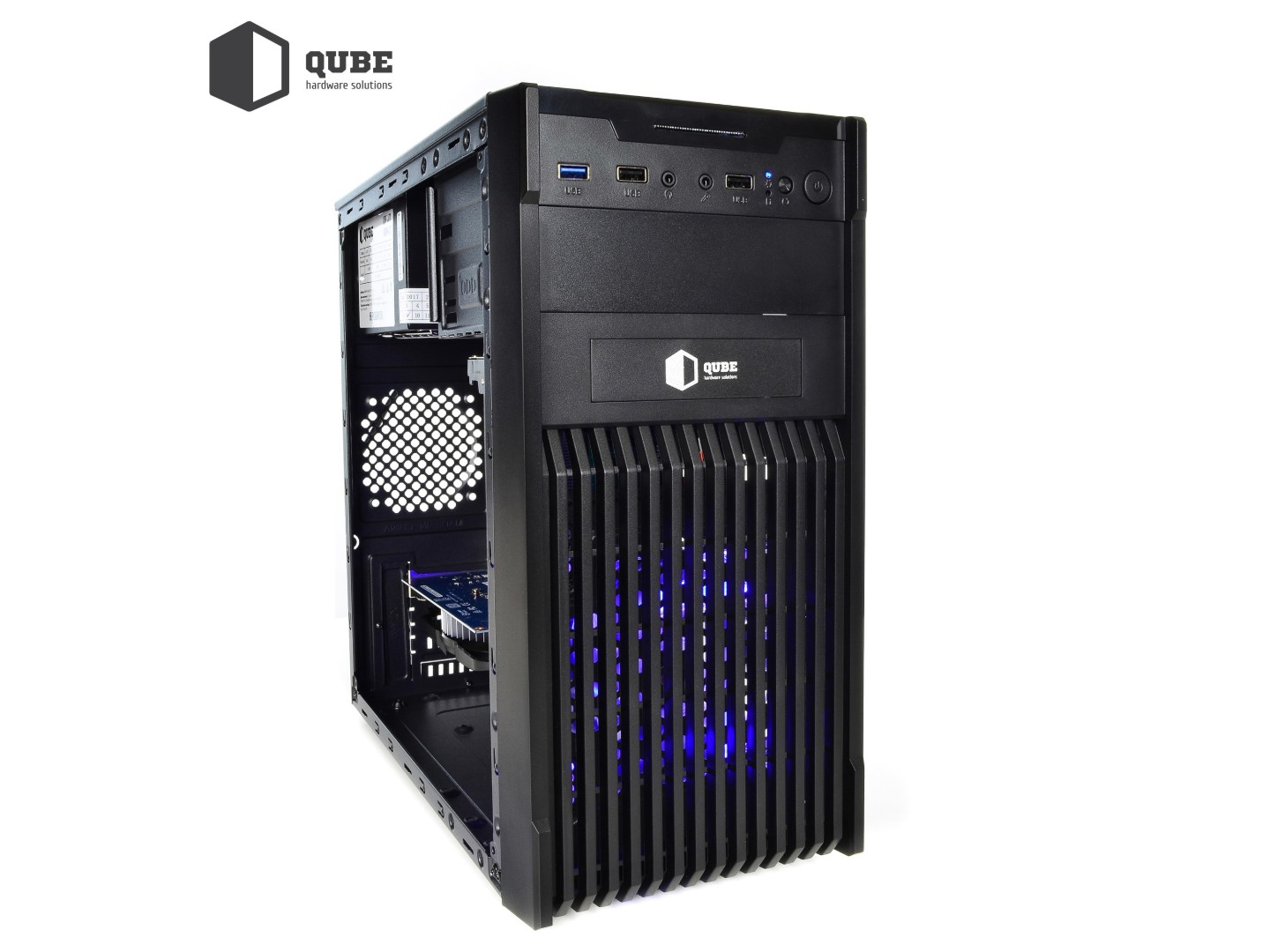 Системний блок QUBE QB Ryzen 5 5600 GT 1030 2GB 162 (Ryzen55600GT10302GB162) — фото 10