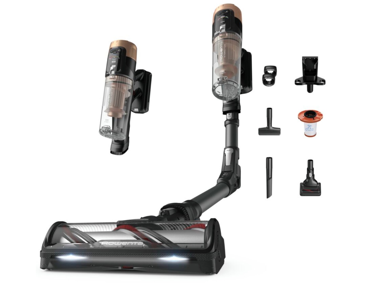 Пилосос ручний для дому Rowenta RH9B74WO X-Force Flex 14.80 Auto Animal