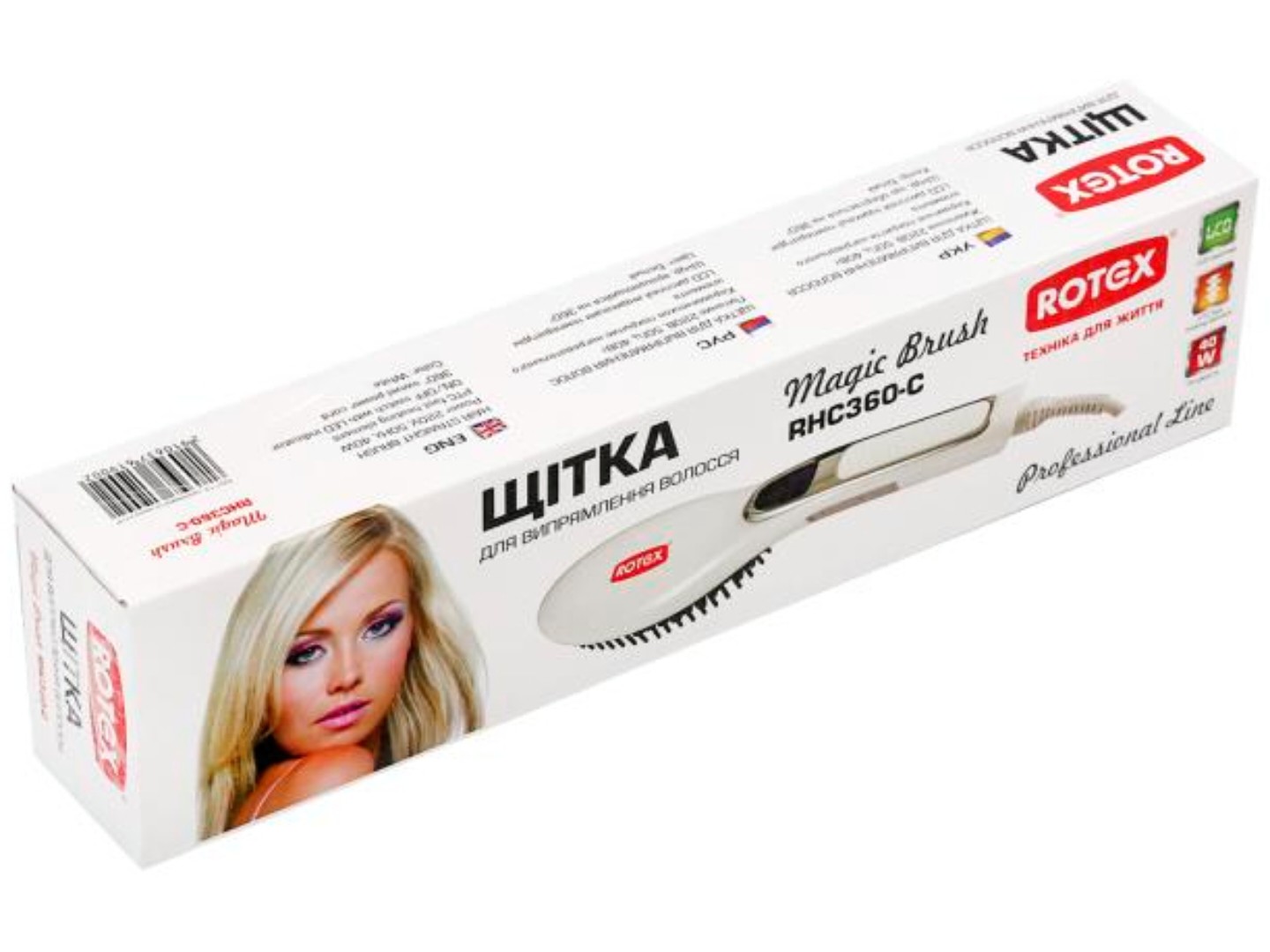 Вирівнювач волосся Rotex RHC360-C Magic Brush — фото 5