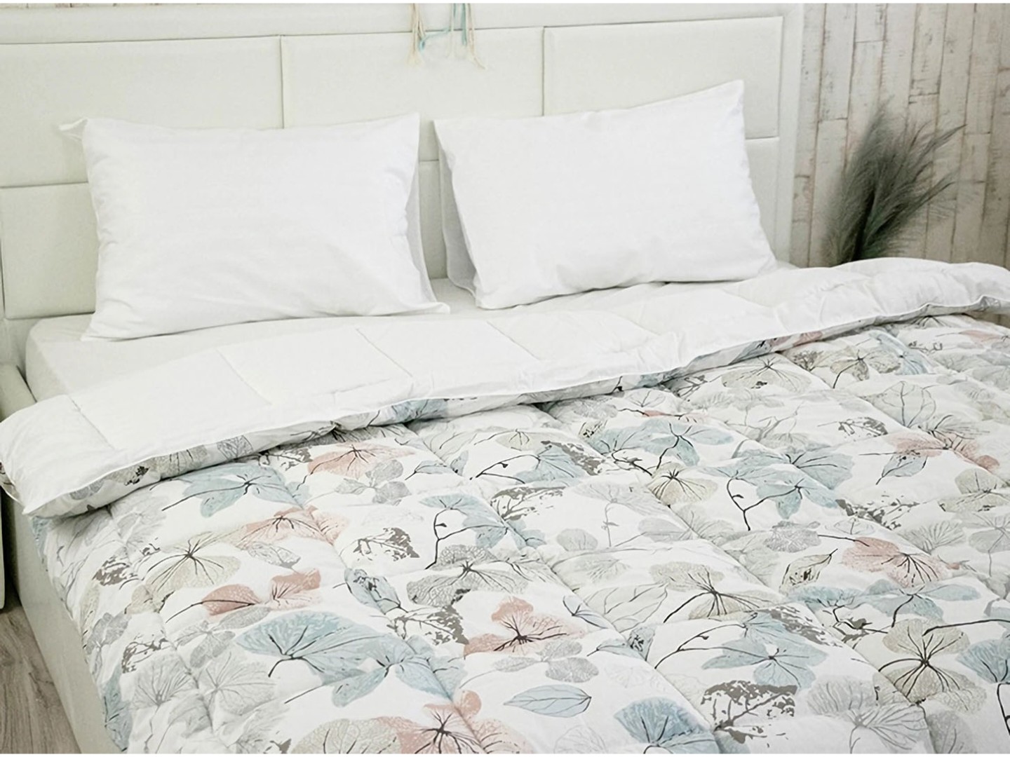 Ковдра демісезонна двоспальна євро Руно 200х220 Comfort+ Wool Harmony бязь (322.02ШК+У_Wool Harmony) — фото 5