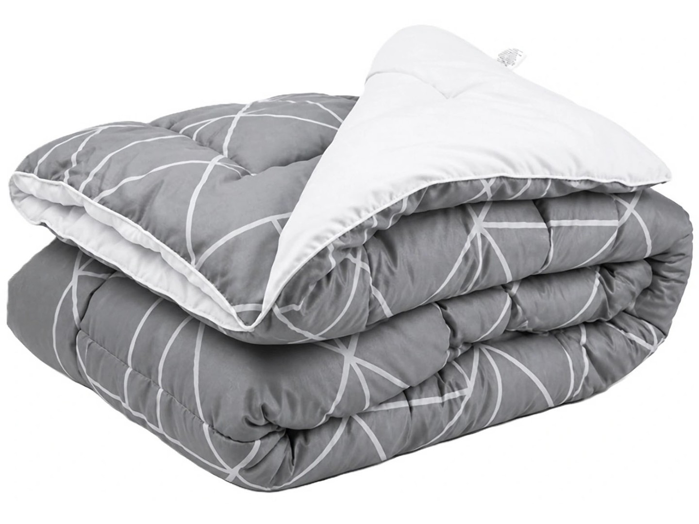 Ковдра демісезонна двоспальна євро Руно 200х220 Crystal Grey (322.52_Crystal Grey) — фото 1