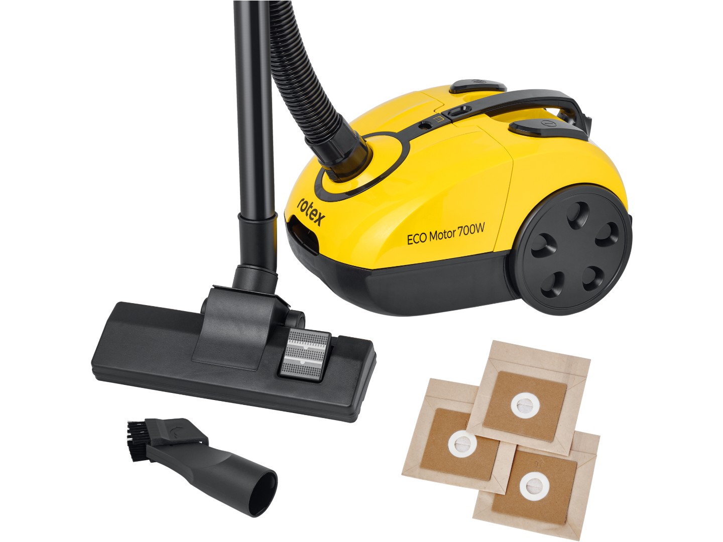 Пилосос для сухого прибирання з мішком Rotex RVB16-Y EcoClean