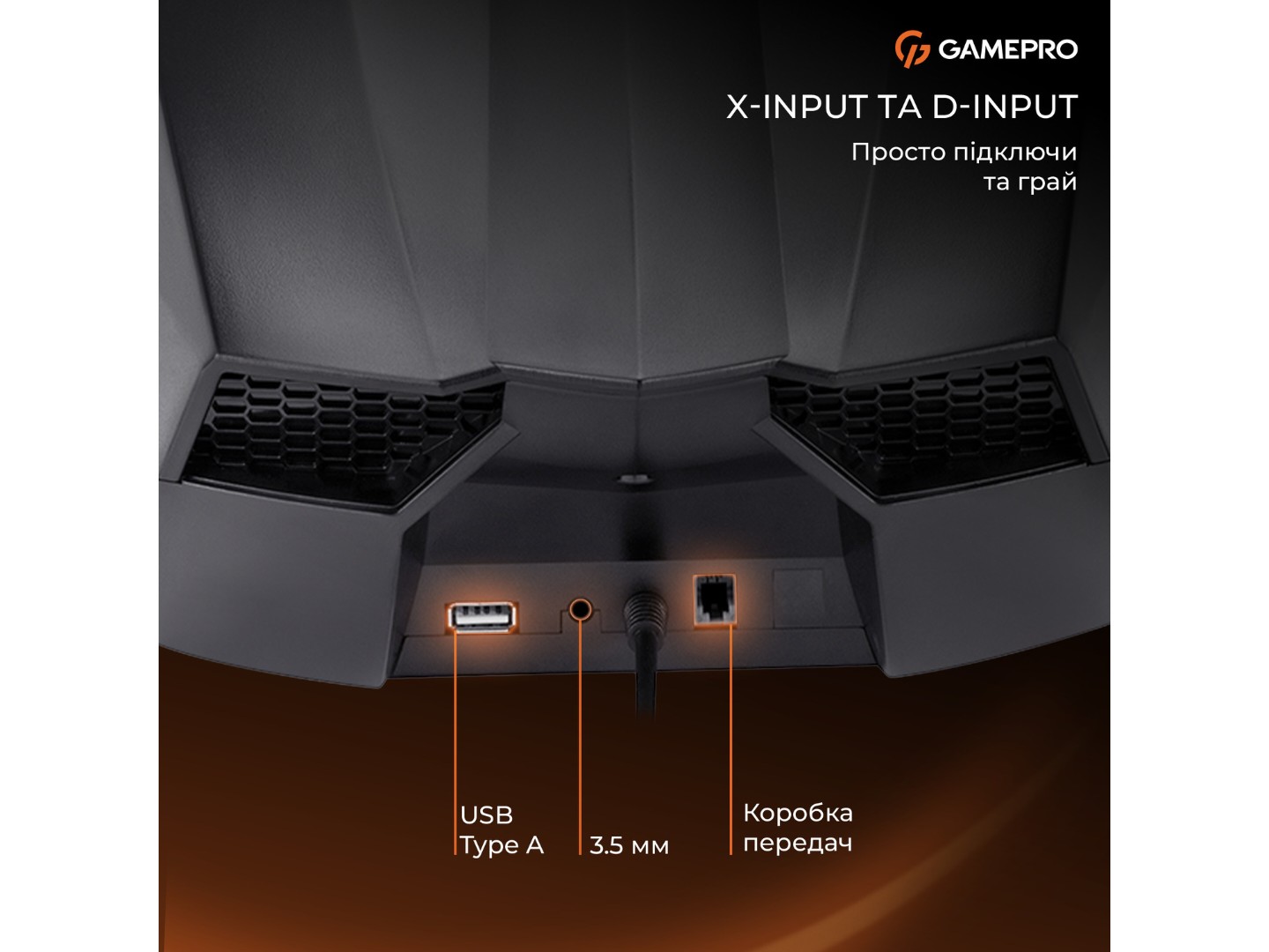 Кермо GamePro XBOXONE/PS4/PS3/PC/SWITCH (RW575PM) — фото 12