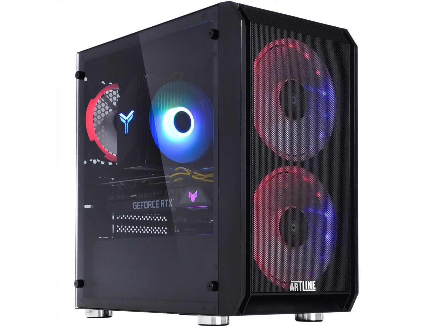 Системний блок QUBE QB Ryzen 5 3500X RTX 5050 8GB NM 3210 (Ryzen53500XRTX50508GBNM3210) — фото 2