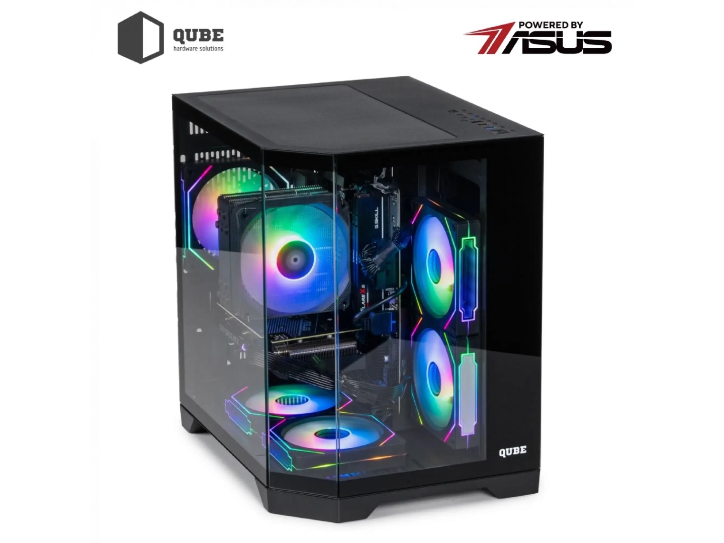 Системний блок QUBE QB Ryzen 5 5500 RTX 5060 Ti 16GB CRb 1610 (Ryzen55500RTX5060TI16GBCRb1610) — фото 9