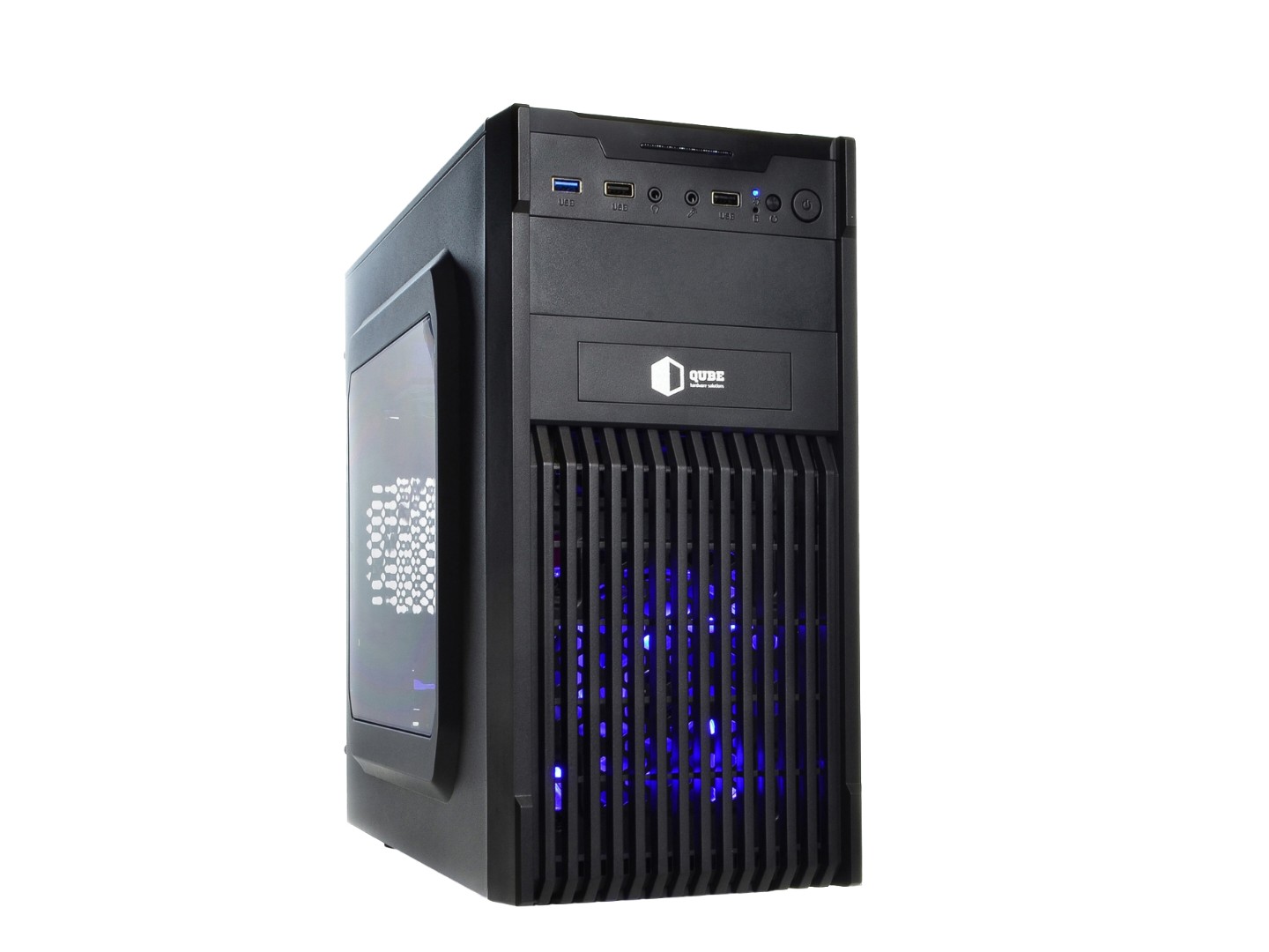 Системний блок QUBE QB Ryzen 5 5600 GT 1030 2GB 821 (Ryzen55600GT10302GB821)