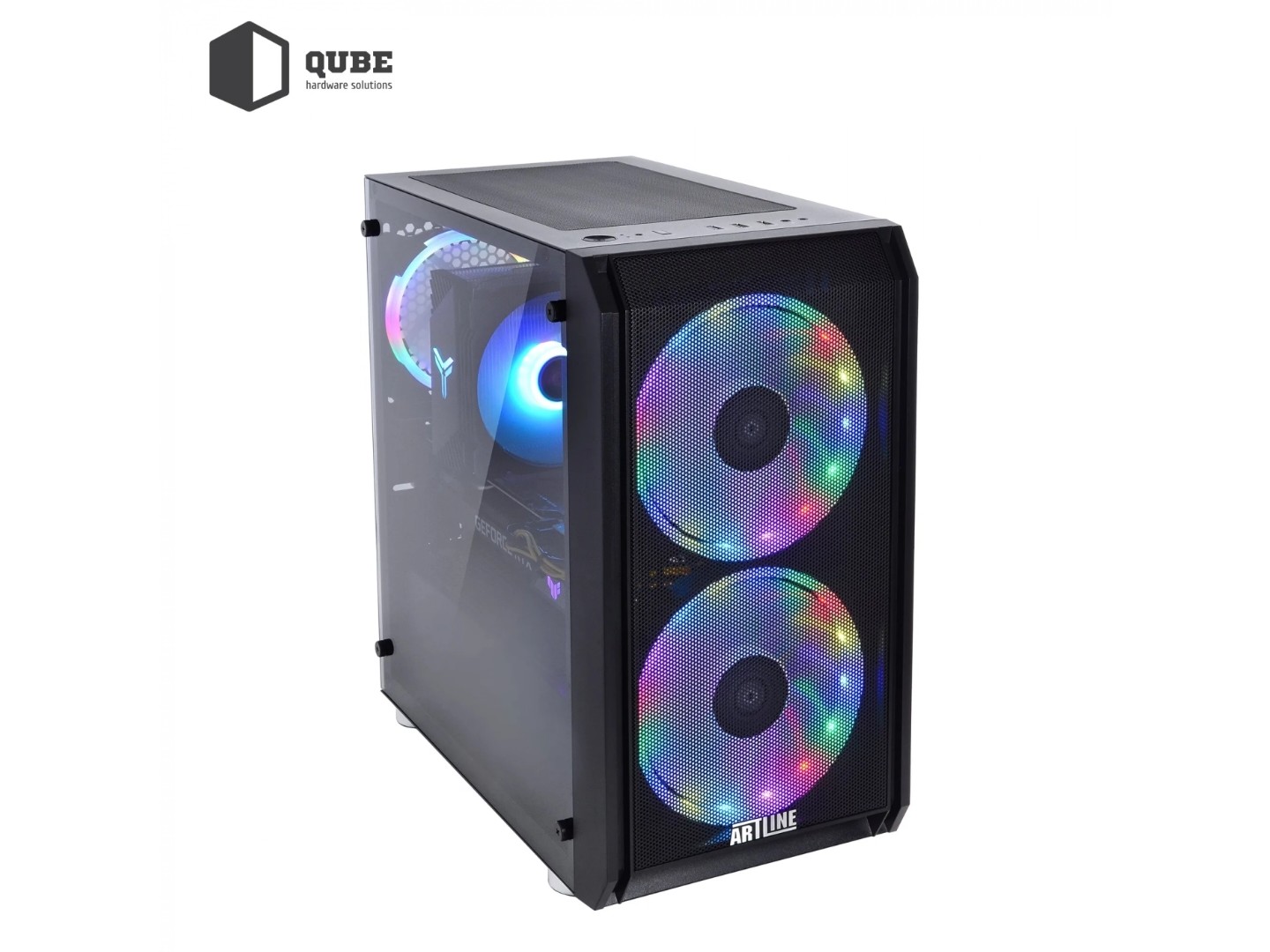 Системний блок QUBE QB Ryzen 5 5600 RTX 5060 Ti 8GB NM 321010Win (Ryzen55600RTX5060TI8GBNM321010Win) — фото 9