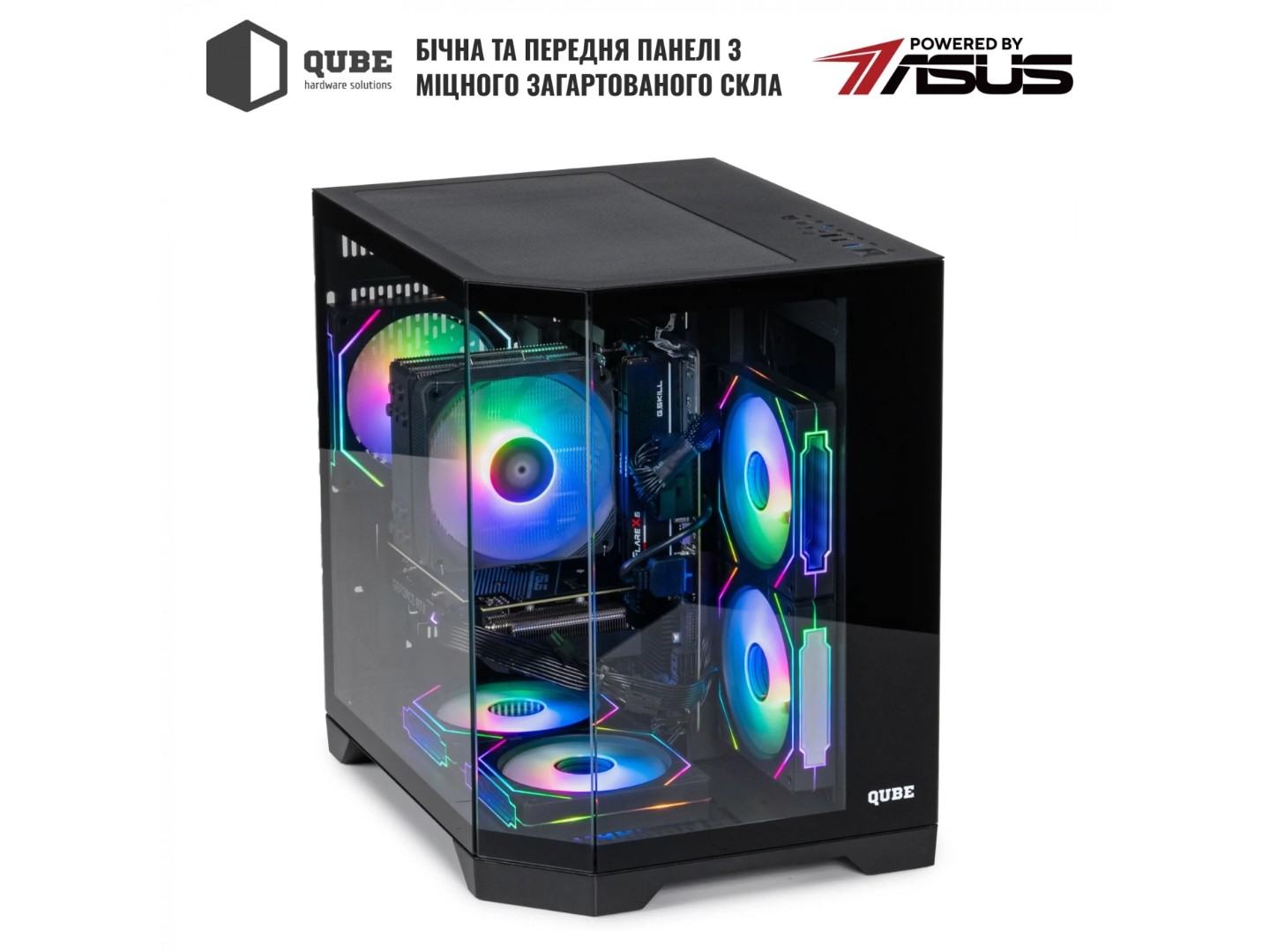 Системний блок QUBE QB Ryzen 5 5600X RTX 5060 Ti 8GB CRb 3210 (Ryzen55600XRTX5060TI8GBCRb3210) — фото 5