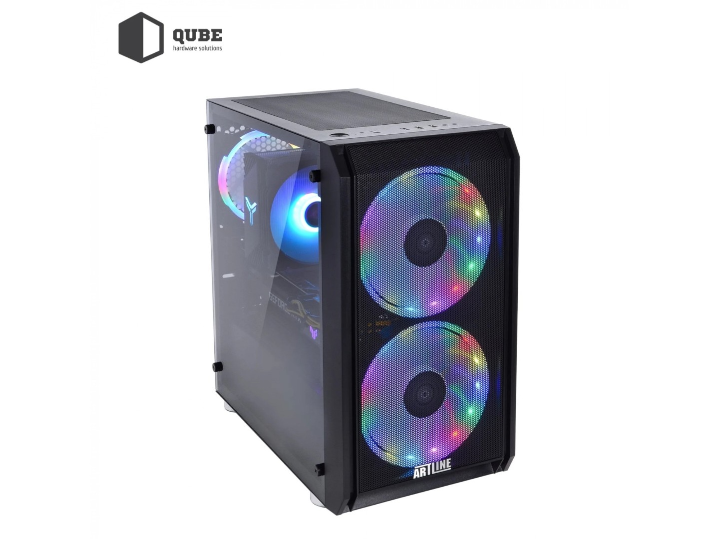 Системний блок QUBE QB Ryzen 5 7400F RTX 5050 8GB NM 321010Win (Ryzen57400FRTX50508GBNM321010Win) — фото 13