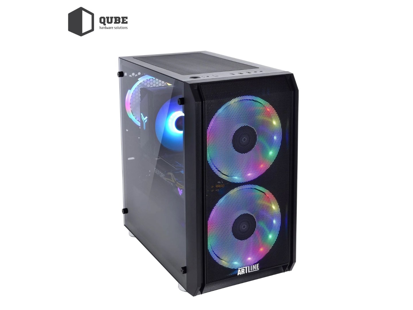 Системний блок QUBE QB Ryzen 5 7500F RTX 5060 8GB NM 321010Win (Ryzen57500FRTX50608GBNM321010Win) — фото 14