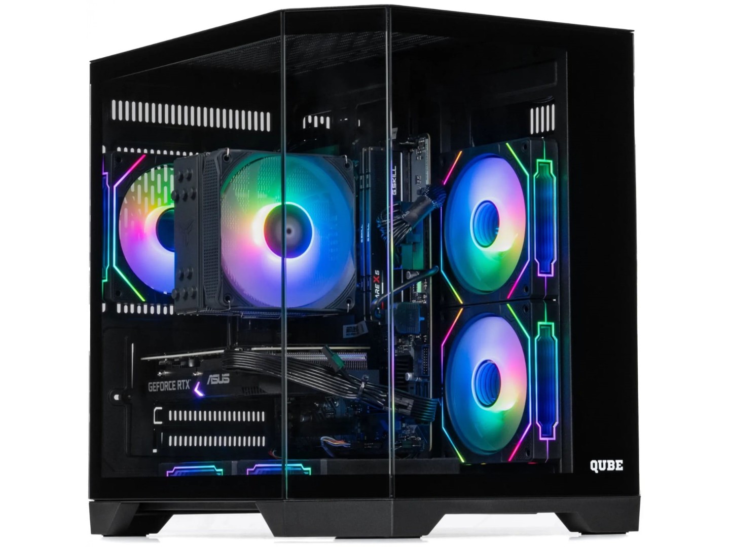 Системний блок QUBE QB Ryzen 5 7500F RTX 5060 Ti 8GB CRb 321010 (Ryzen57500FRTX5060TI8GBCRb321010) — фото 1