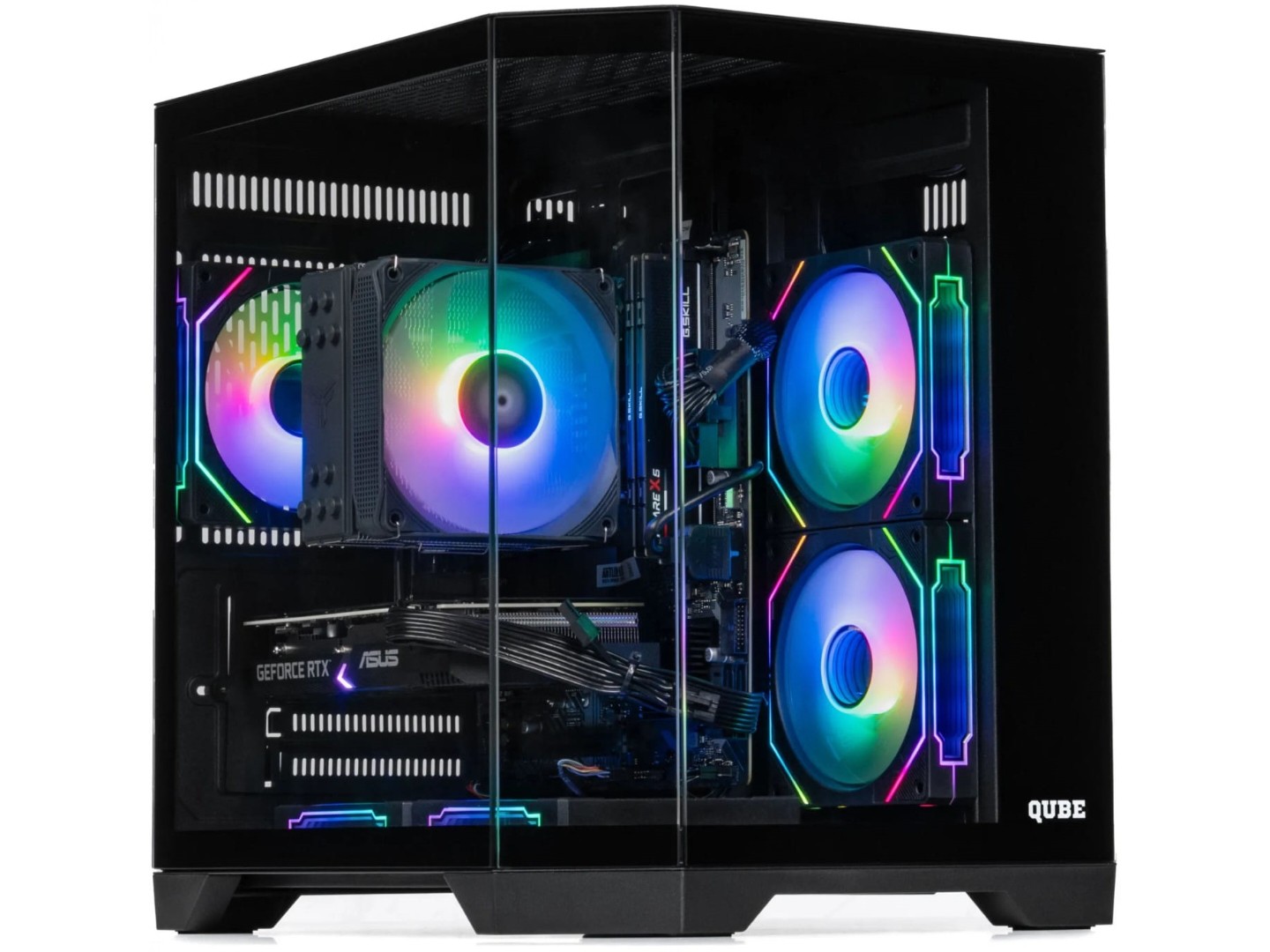 Системний блок QUBE QB Ryzen 5 7500F RTX 5060 Ti 8GB CRb 322020 (Ryzen57500FRTX5060TI8GBCRb322020) — фото 1