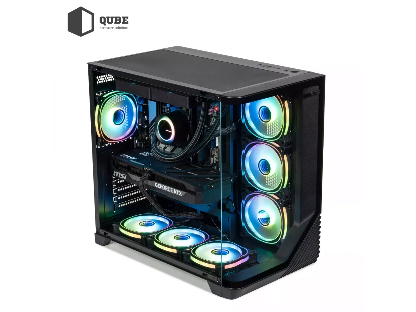 Системний блок QUBE QB Ryzen 7 9700X RTX 5050 8GB MRGb 321010Win (Ryzen79700XRTX50508GBMRGb321010Win) — фото 13