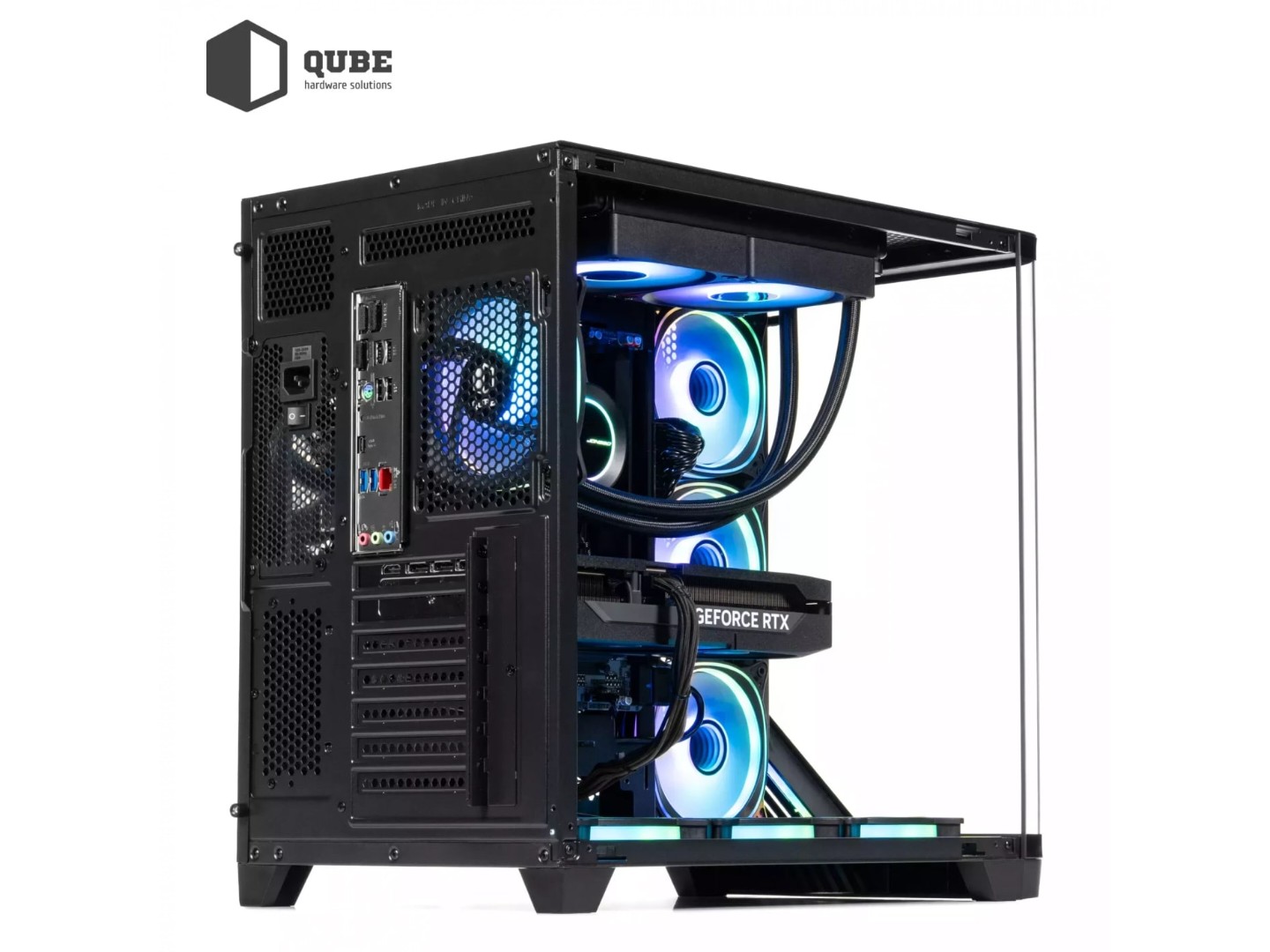 Системний блок QUBE QB Ryzen 7 9700X RTX 5050 8GB MRGb 321010Win (Ryzen79700XRTX50508GBMRGb321010Win) — фото 15