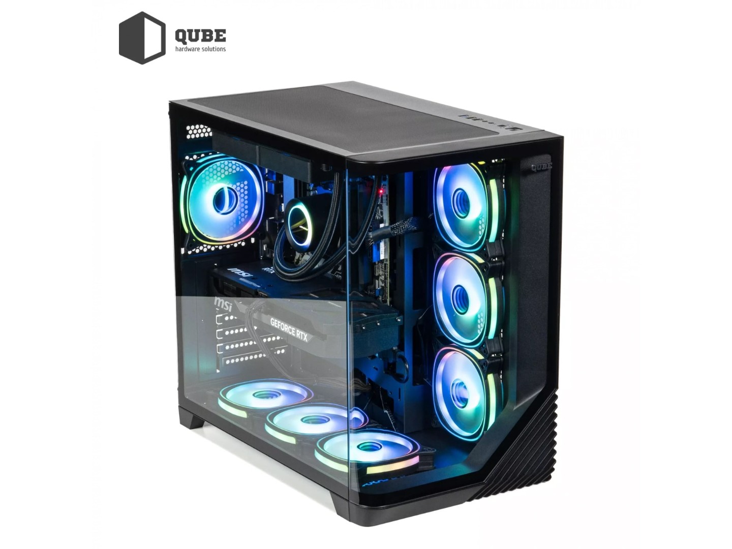 Системний блок QUBE QB Ryzen 7 9700X RTX 5050 8GB MRGb 3220 (Ryzen79700XRTX50508GBMRGb3220) — фото 9
