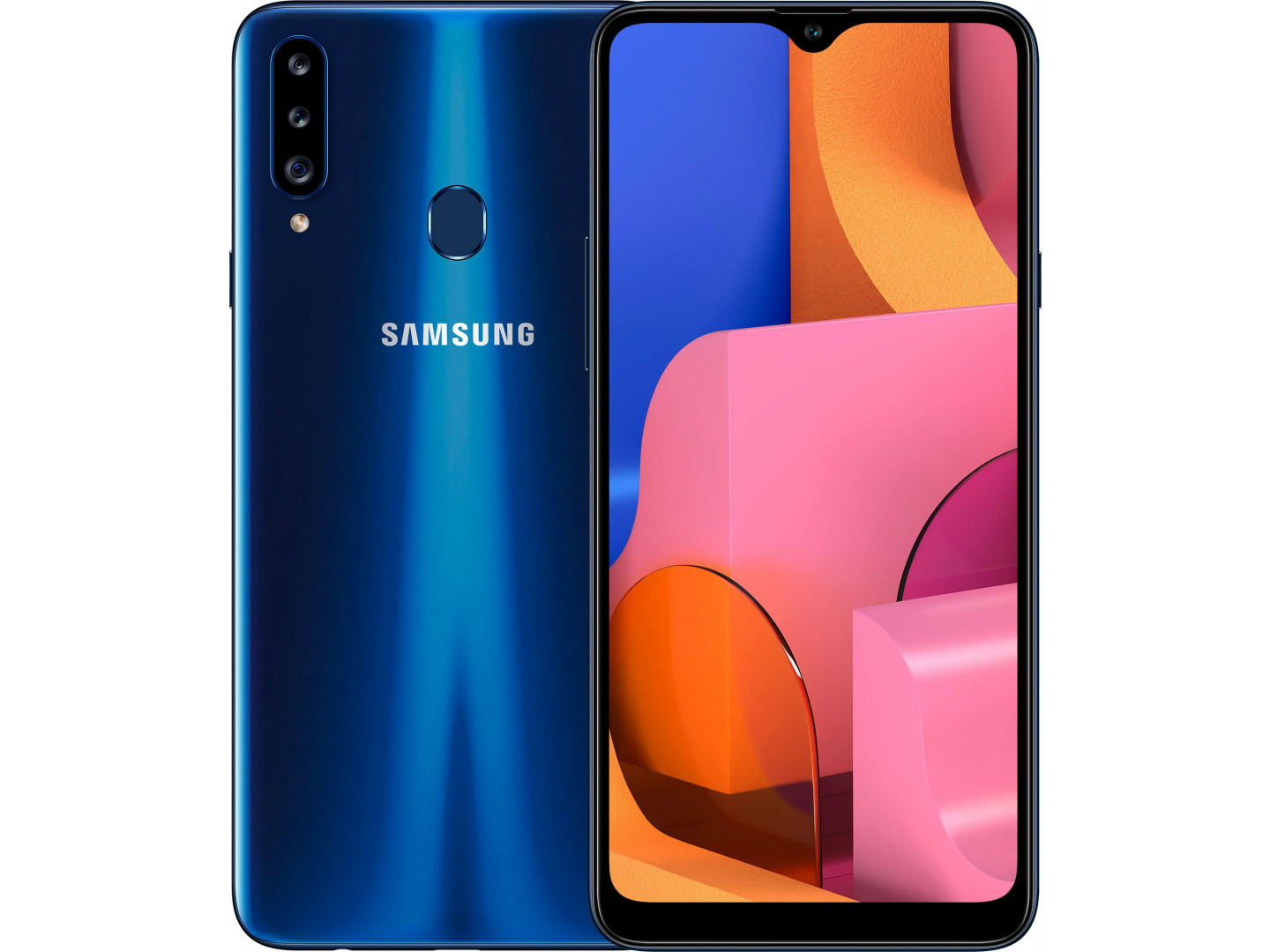samsung galaxy a20s blue