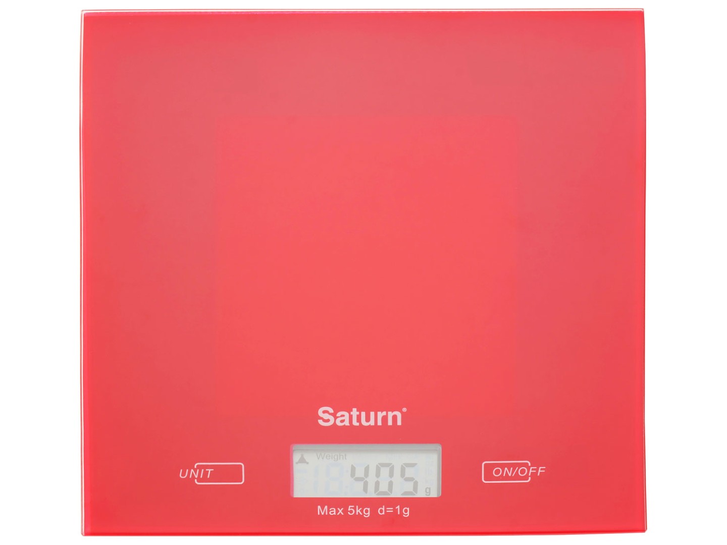 Ваги кухонні Saturn ST-KS7810 Red