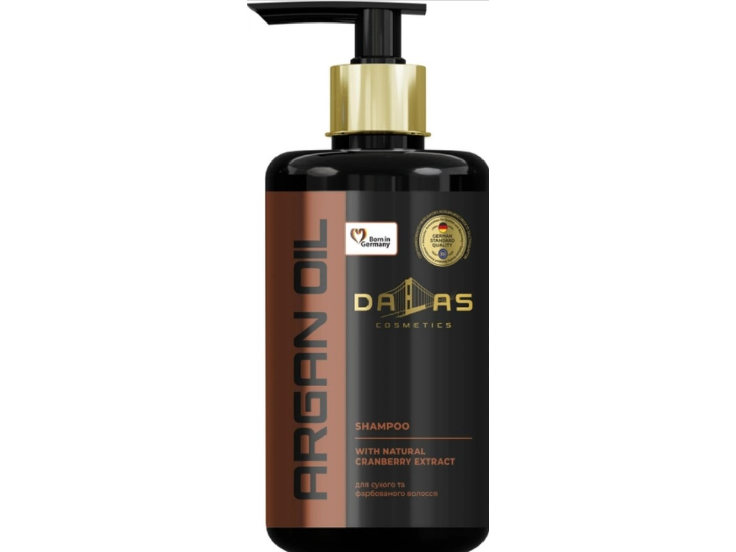 Шампунь жіночий DALAS Argan oil з натур.екстрактом журавлини та аргановою олією 1000 г — фото 1