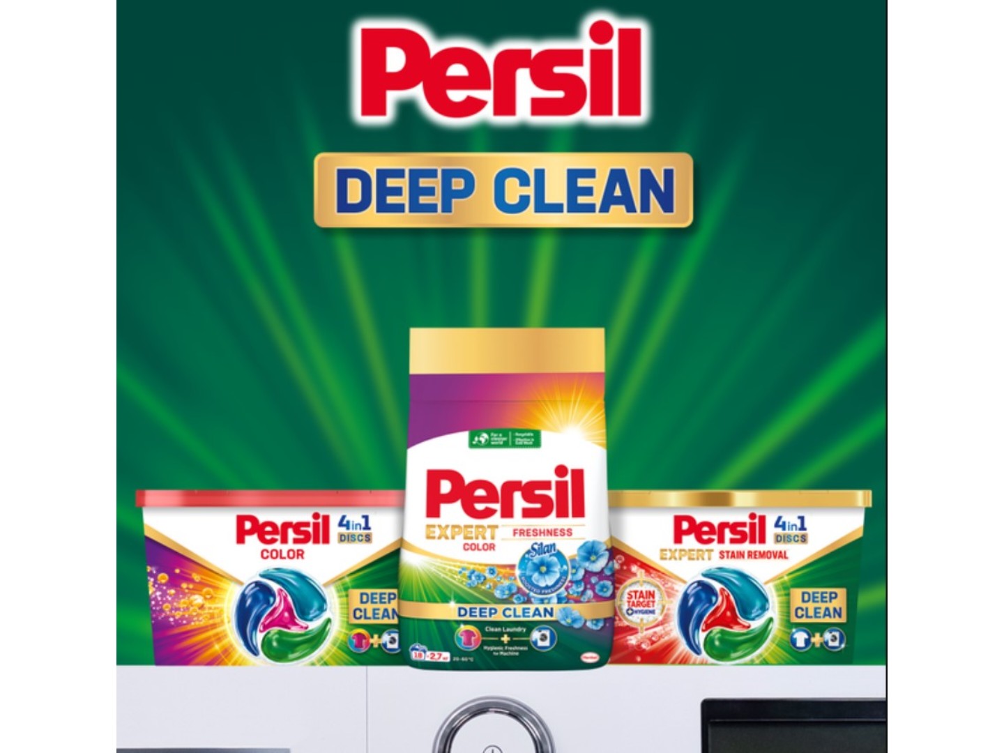 Пральний порошок Persil авт. Колор Свіжість від Сілан, 8,1 кг, 54 циклів — фото 6