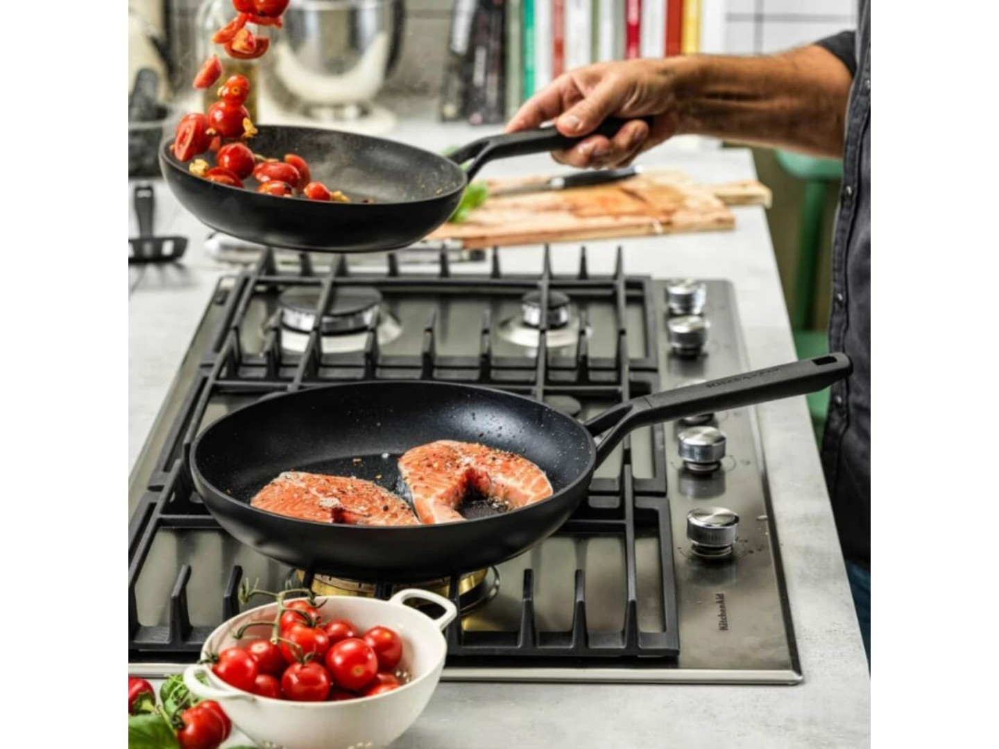 Набір сковорідок KitchenAid CFA 24+28 см (CC003569-001) — фото 3