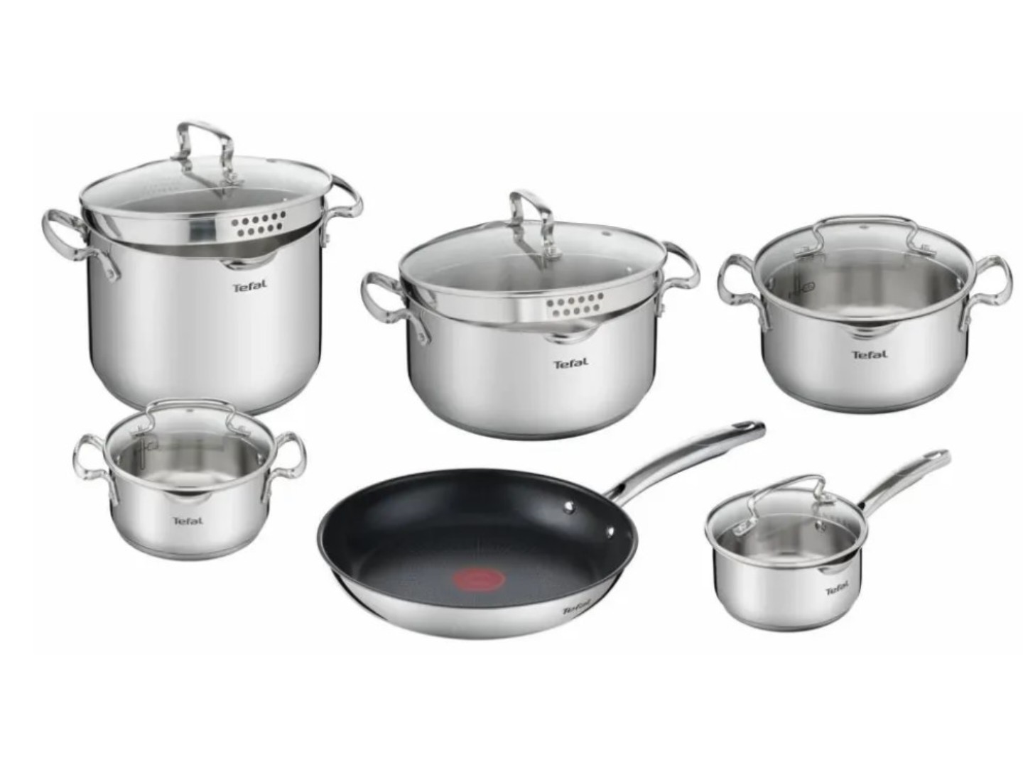 Набір посуду Tefal G732SB55 Duetto+ 11 пр