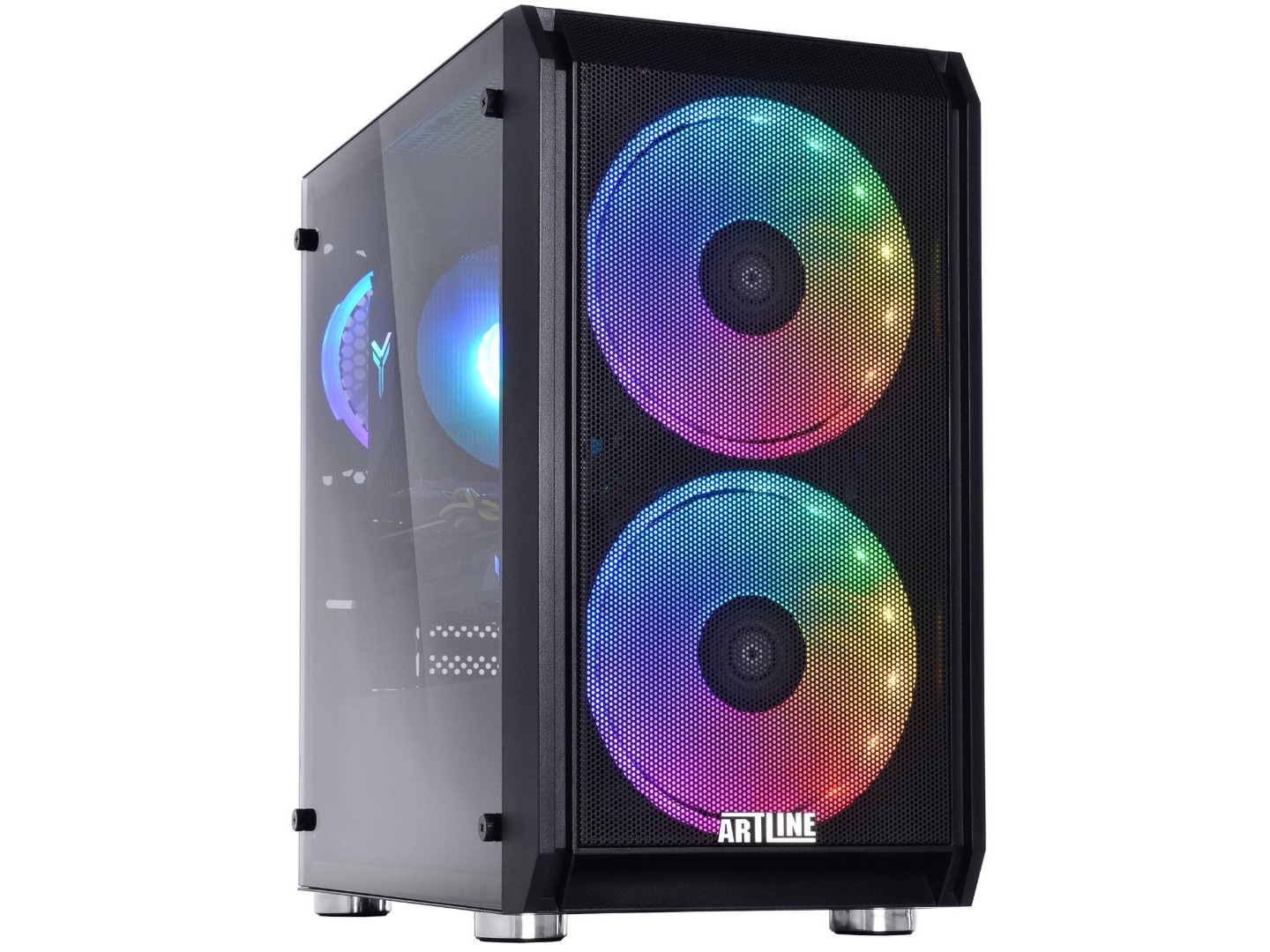Системний блок QUBE QB i3 14100F RX 6600 8GB NM 1641Win (i314100FRX66008GBNM1641Win)