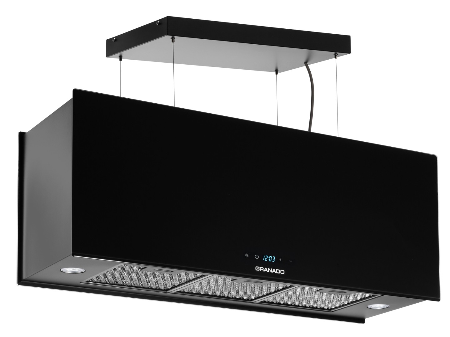 Витяжка декоративна GRANADO Segovia 4914-1200 Black Glass