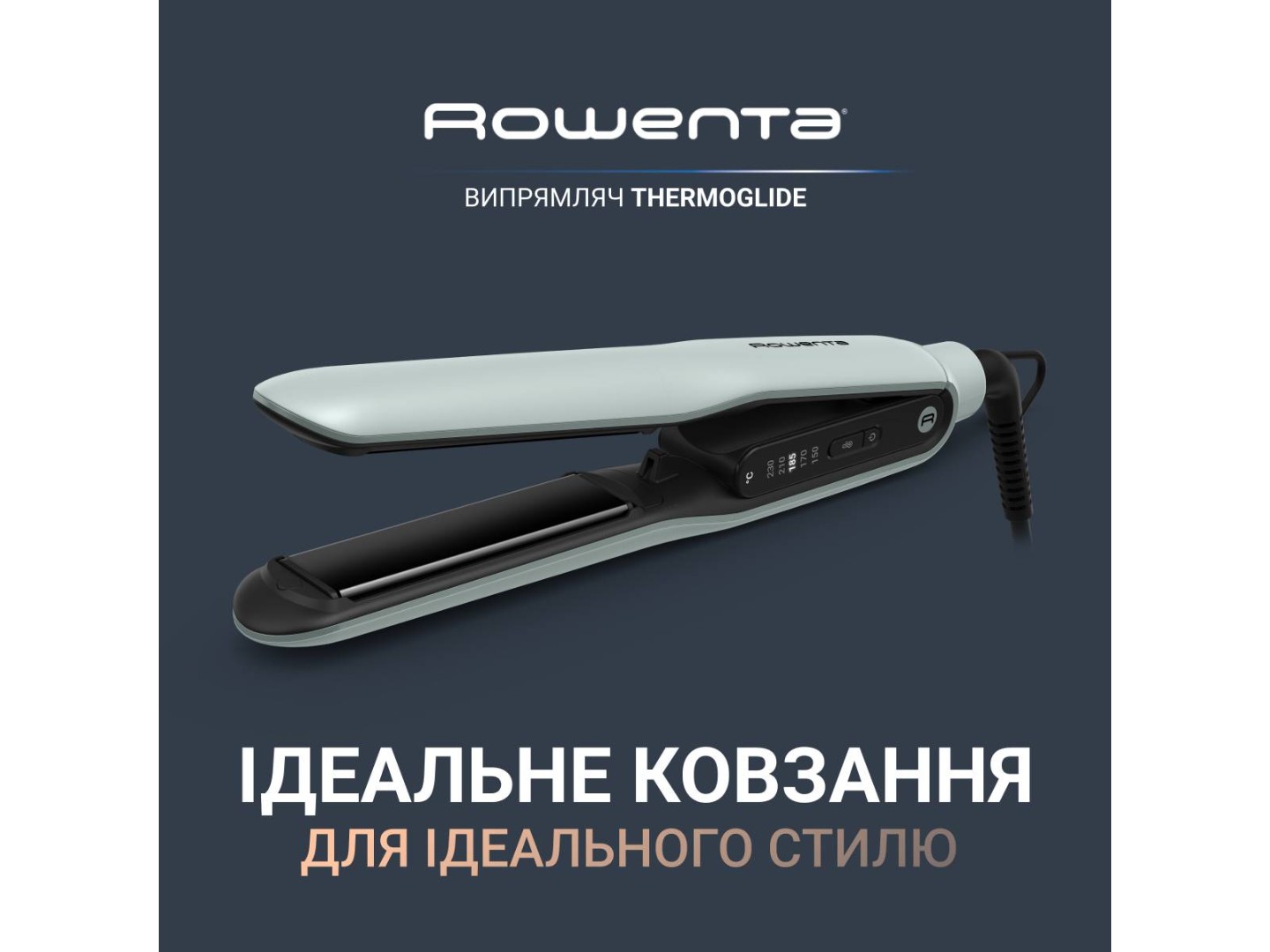 Вирівнювач волосся Rowenta SF5120E0 Thermoglide — фото 2