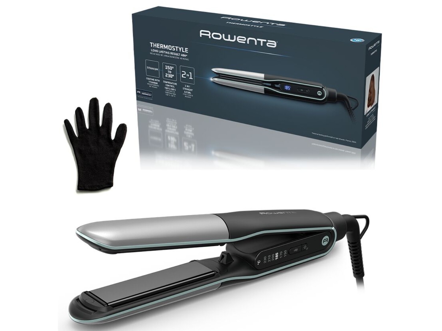 Вирівнювач волосся Rowenta SF7120E0 Thermostyle — фото 12
