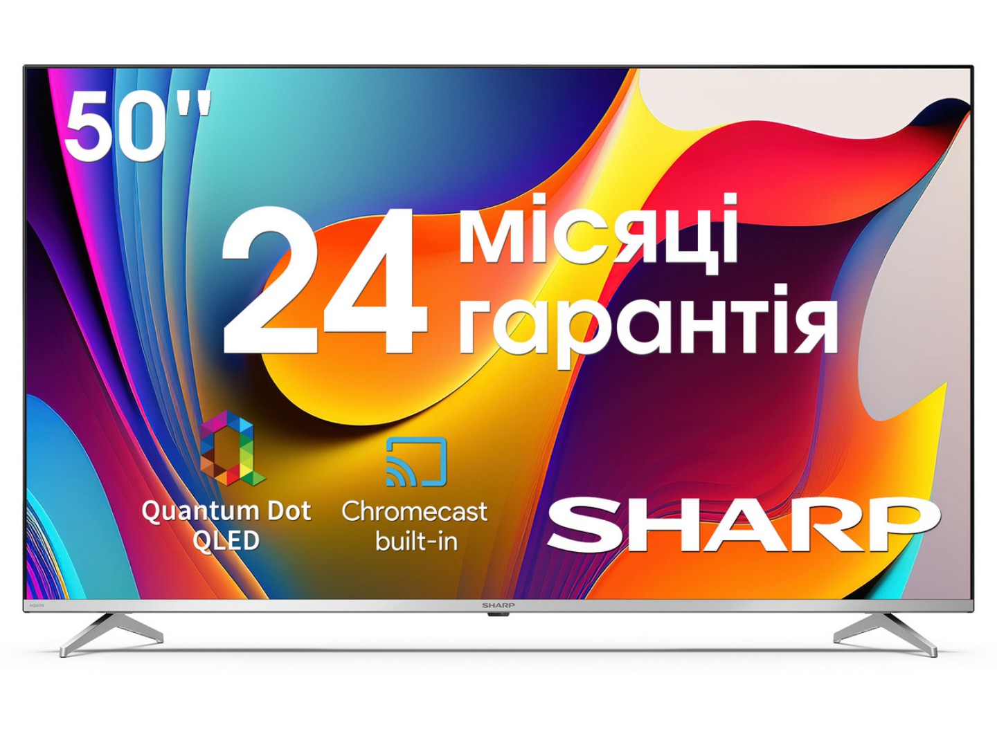 Телевізор Sharp 4T-C50FP1EL2AB