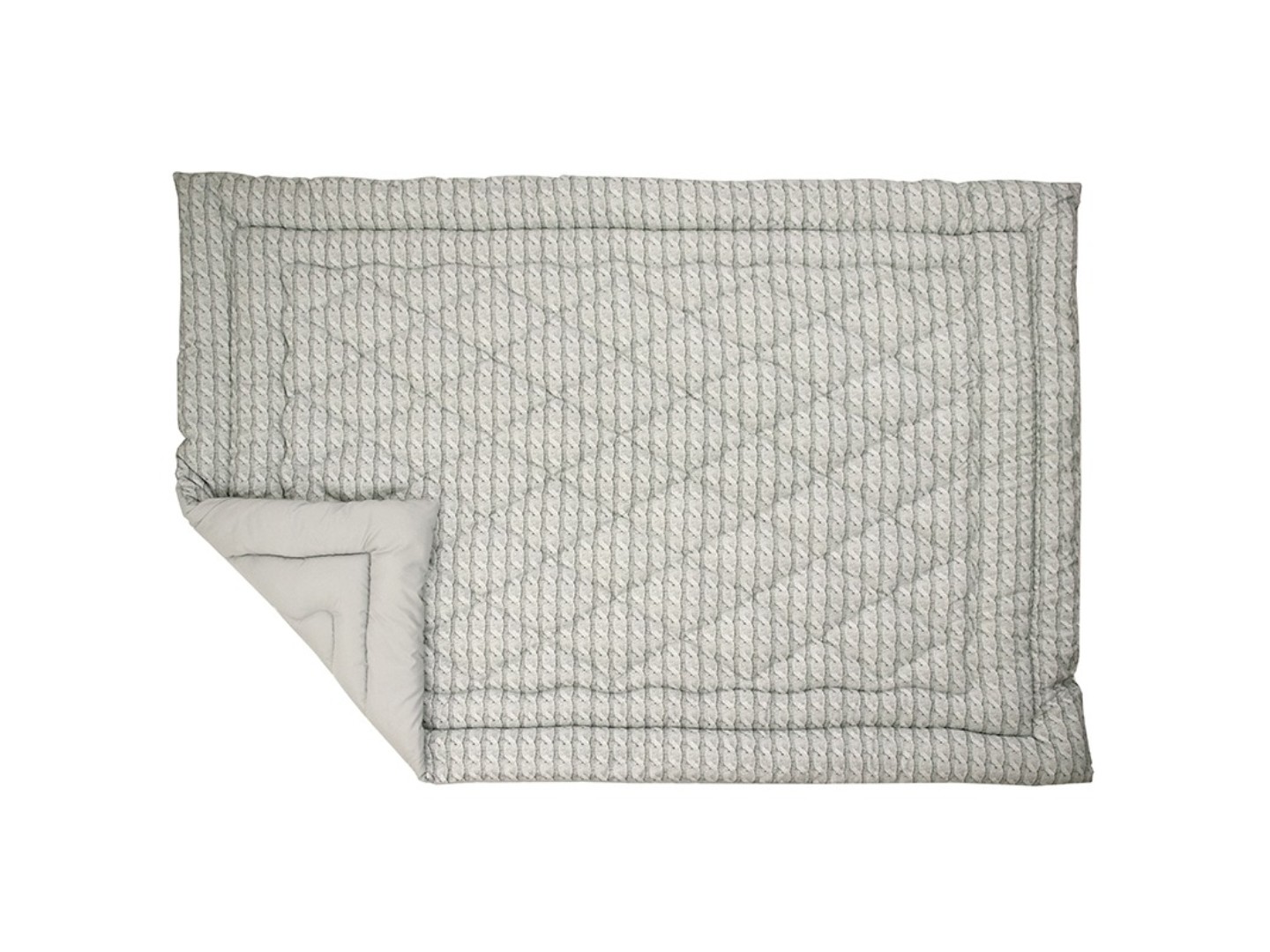 Набір ковдра євро + 2 подушки Руно 200х220 см +50х70 Grey Braid (925.52_Grey Braid) — фото 8