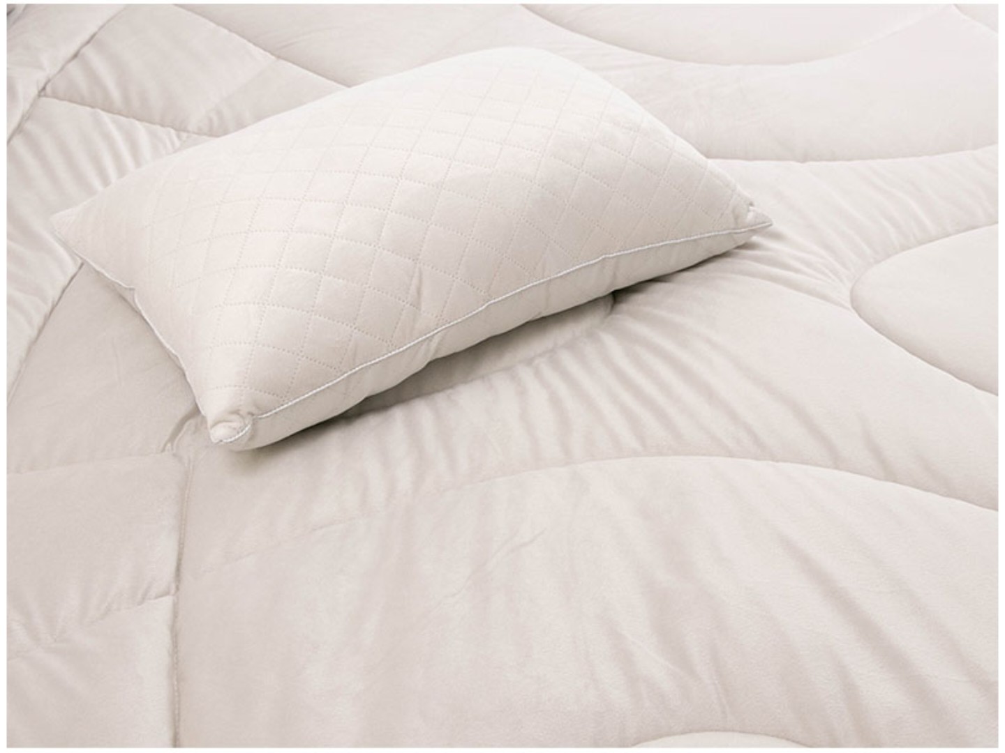 Подушка стандартна Руно 50х70 двокамерна (310.55_Soft Pearl) — фото 6